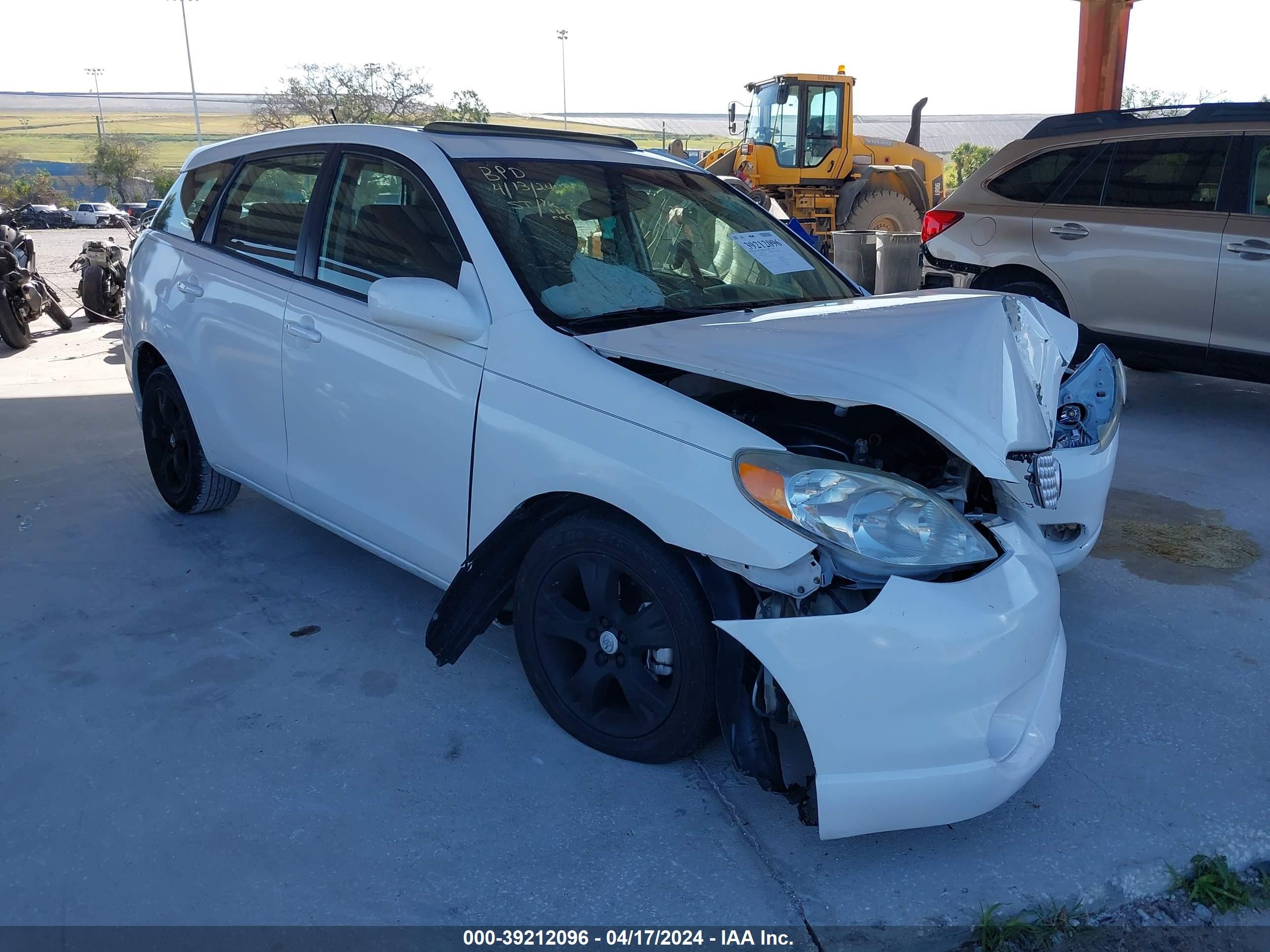 toyota matrix 2007 2t1kr32e67c654073