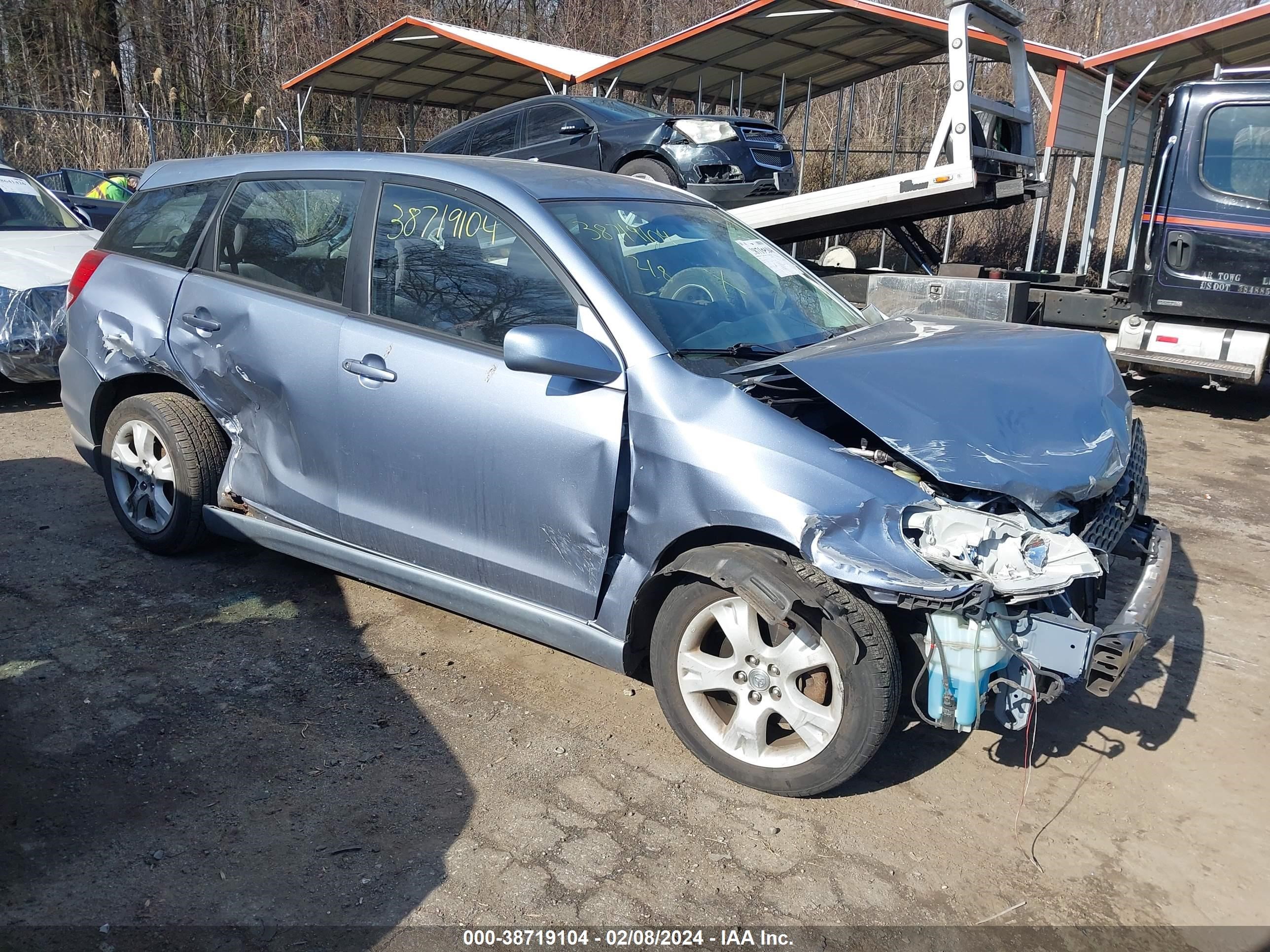 toyota matrix 2003 2t1kr32e73c011323