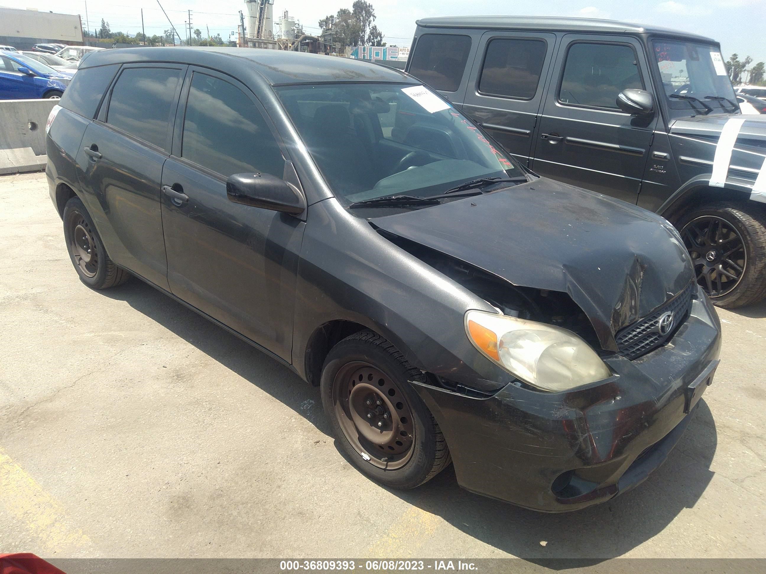 toyota matrix 2005 2t1kr32e75c430856