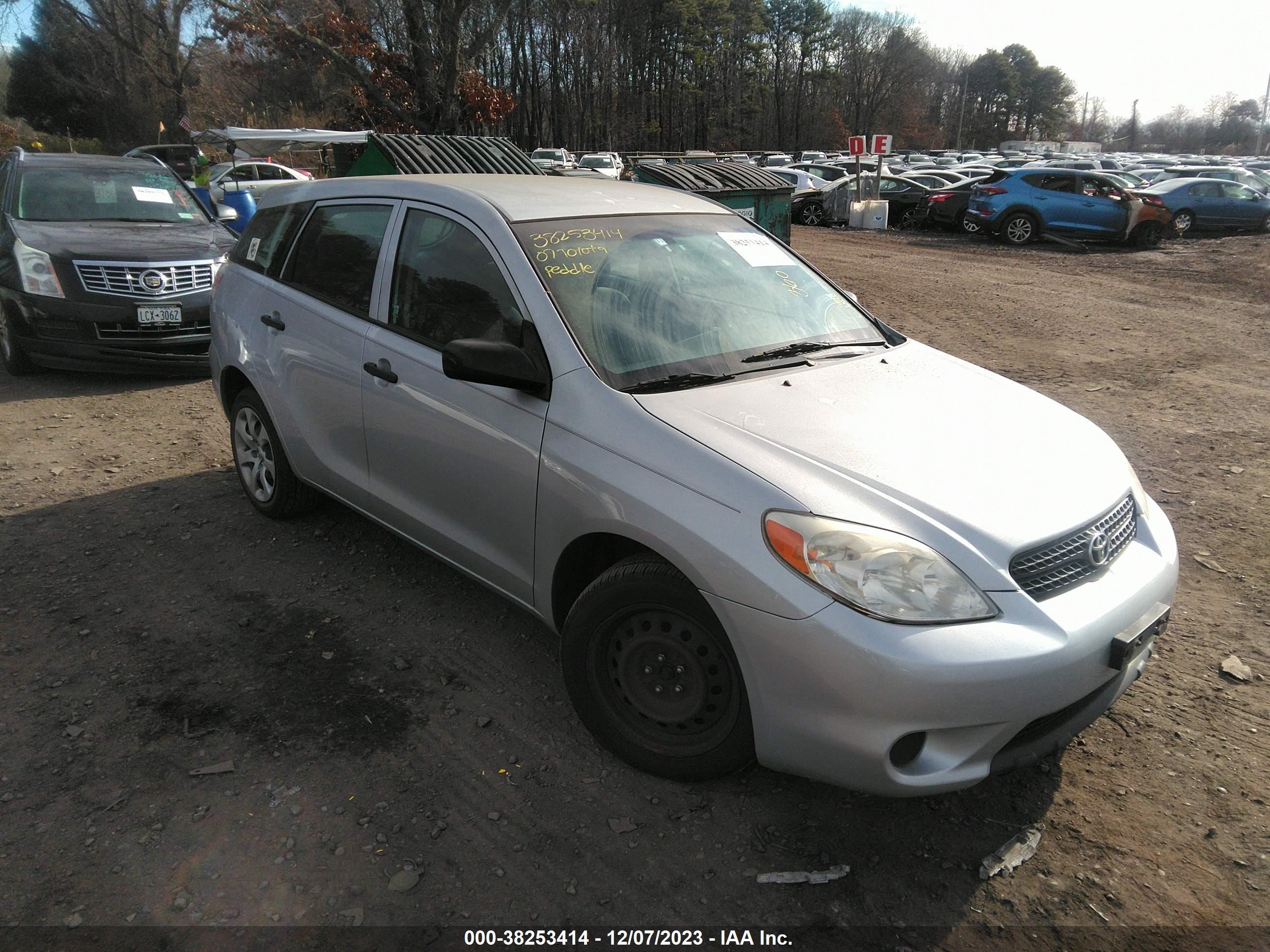 toyota matrix 2007 2t1kr32e77c672730