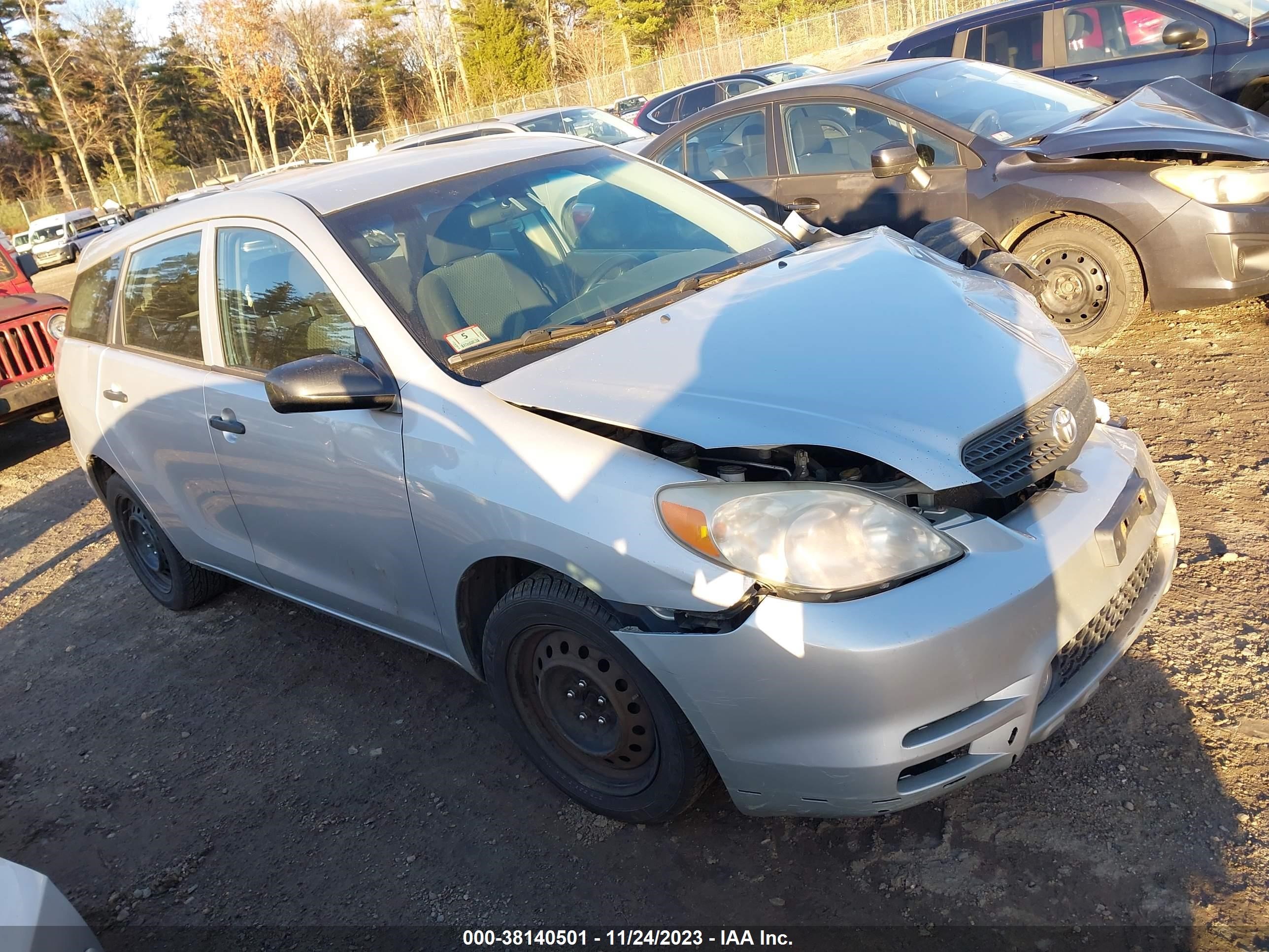 toyota matrix 2005 2t1kr32e95c385032