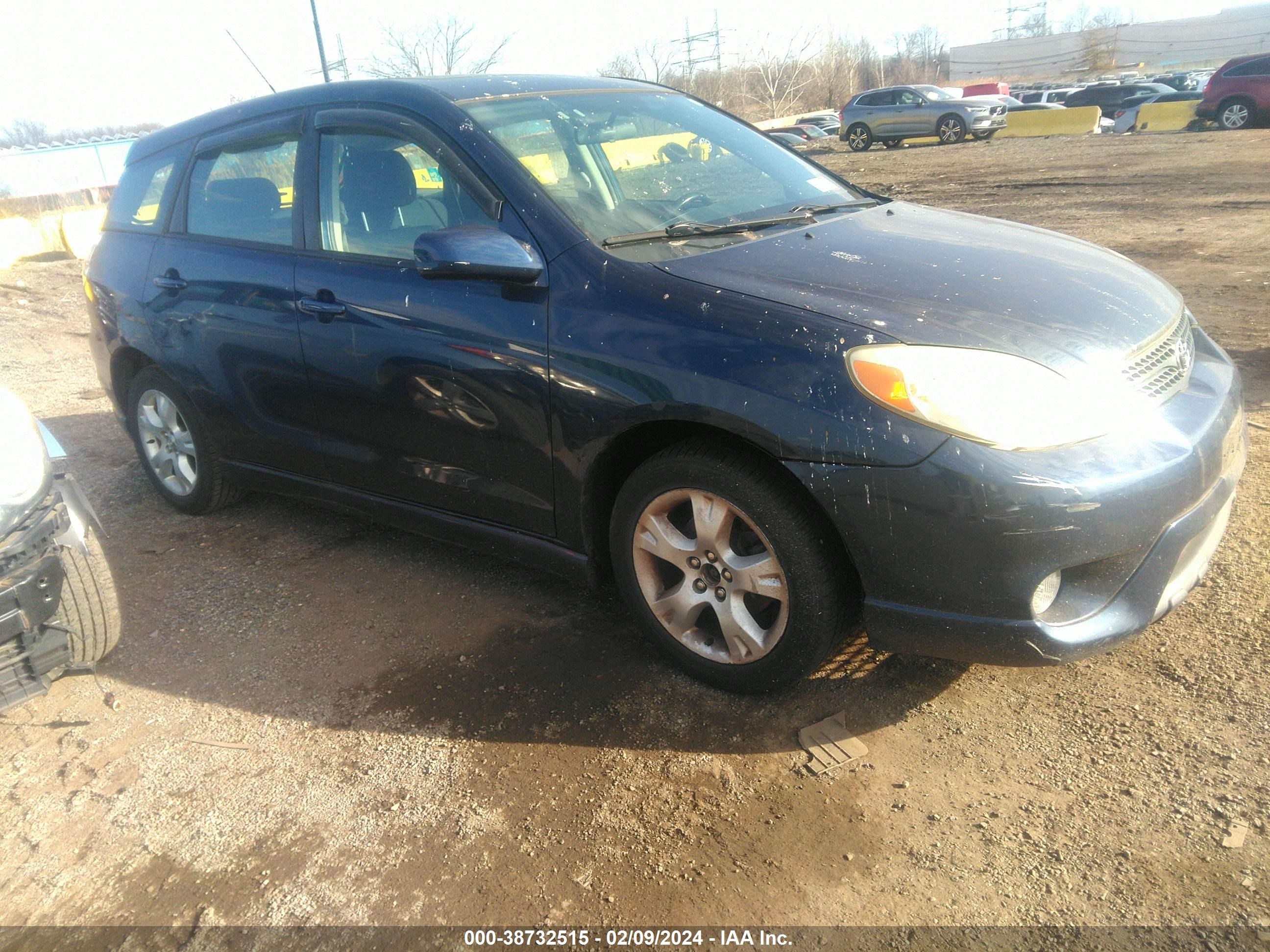 toyota matrix 2007 2t1kr32e97c634142