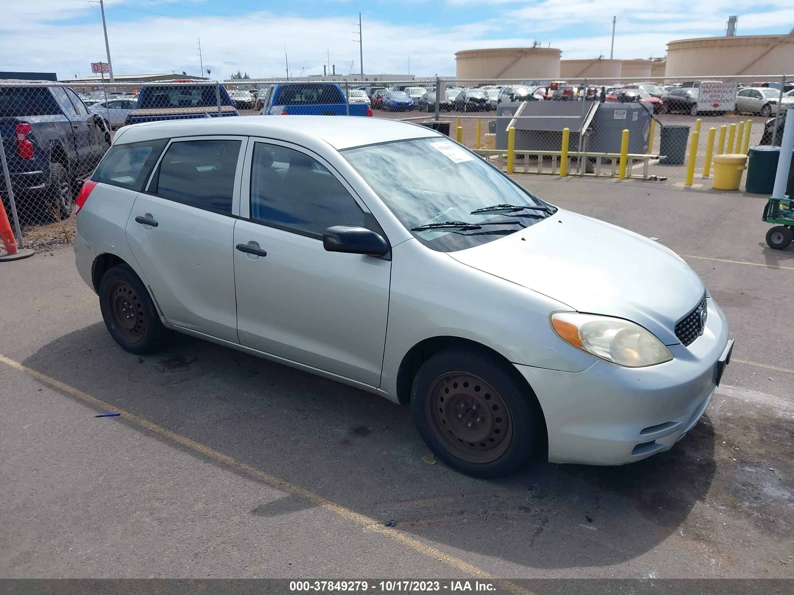 toyota matrix 2003 2t1kr32ex3c143508