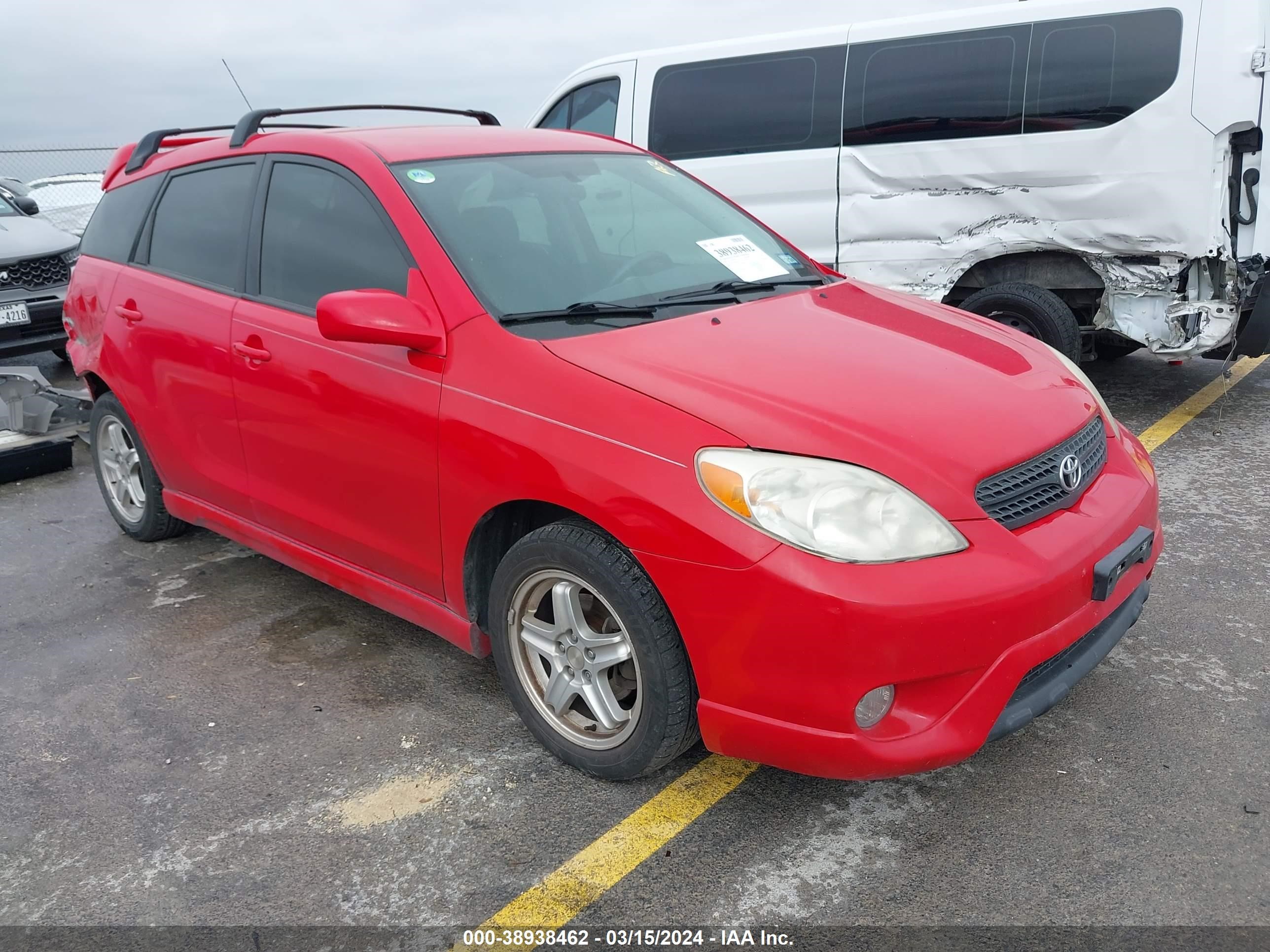 toyota matrix 2006 2t1kr32ex6c558476