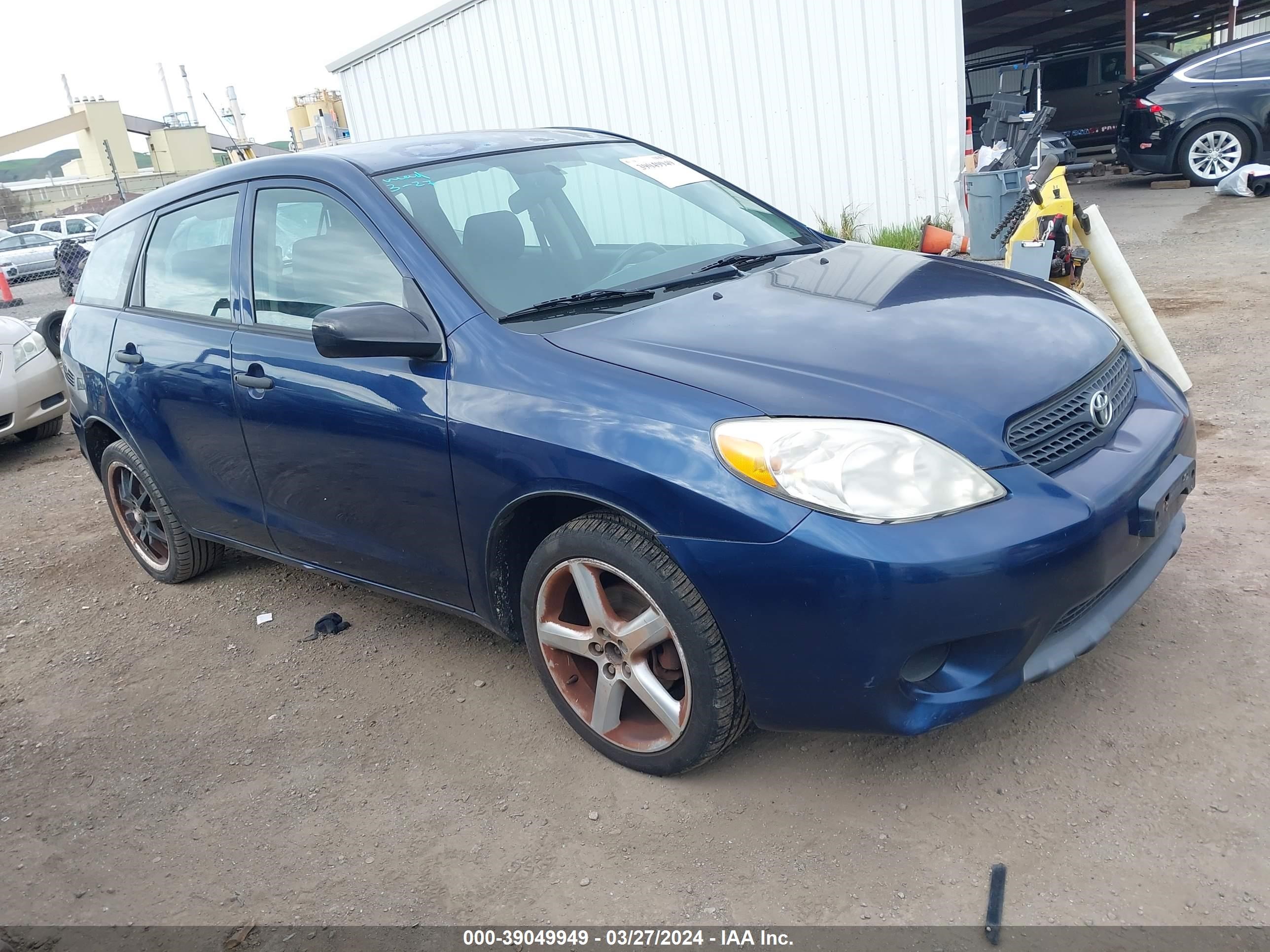 toyota matrix 2007 2t1kr32ex7c658028