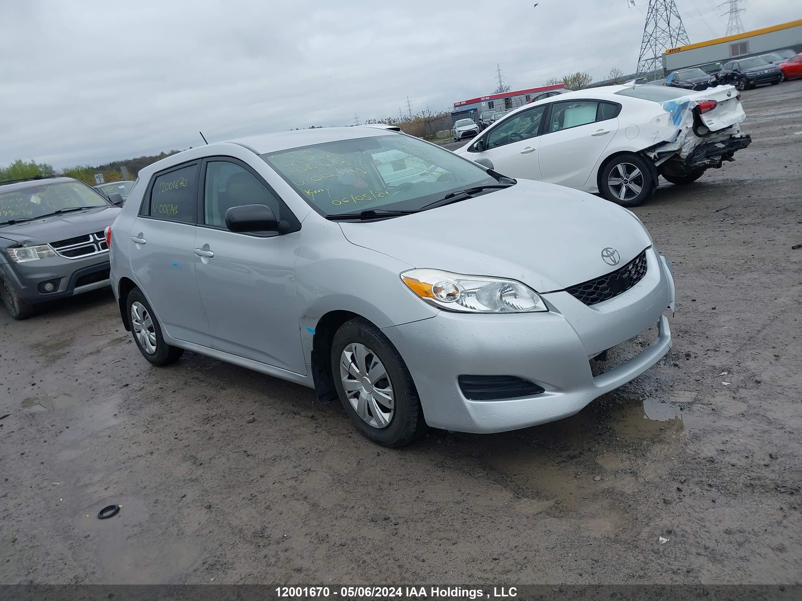 toyota matrix 2013 2t1ku4ee0dc006143