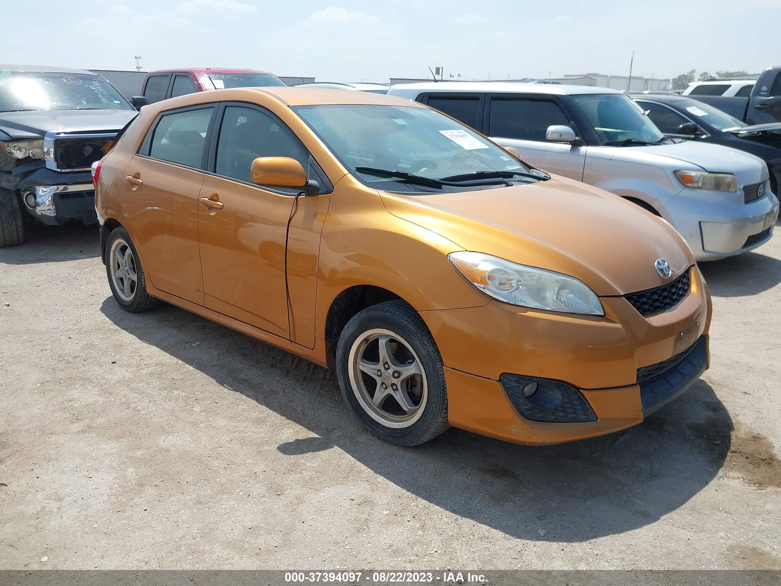 toyota matrix 2010 2t1ku4eexac480211