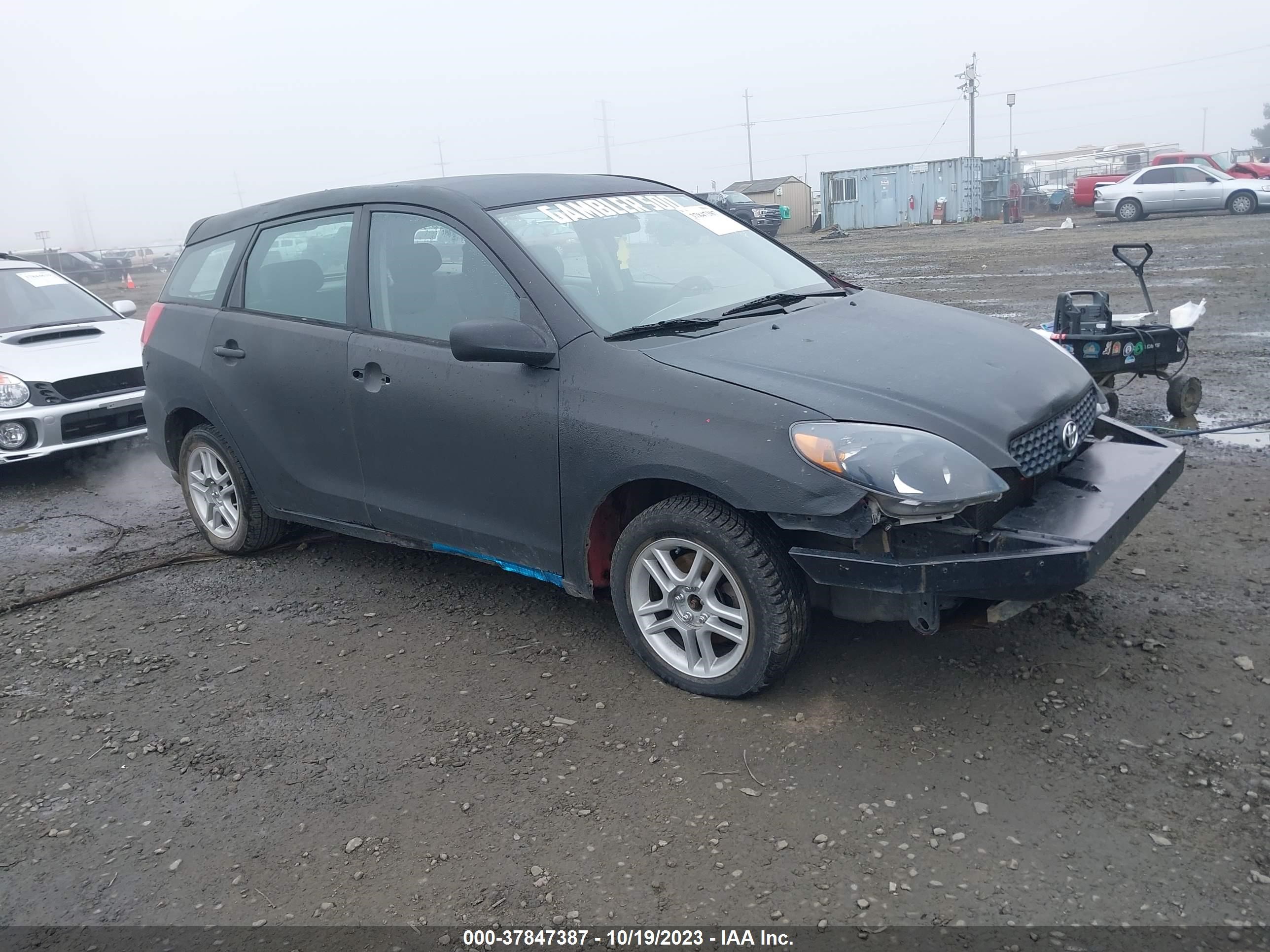 toyota matrix 2003 2t1ky38ex3c122832