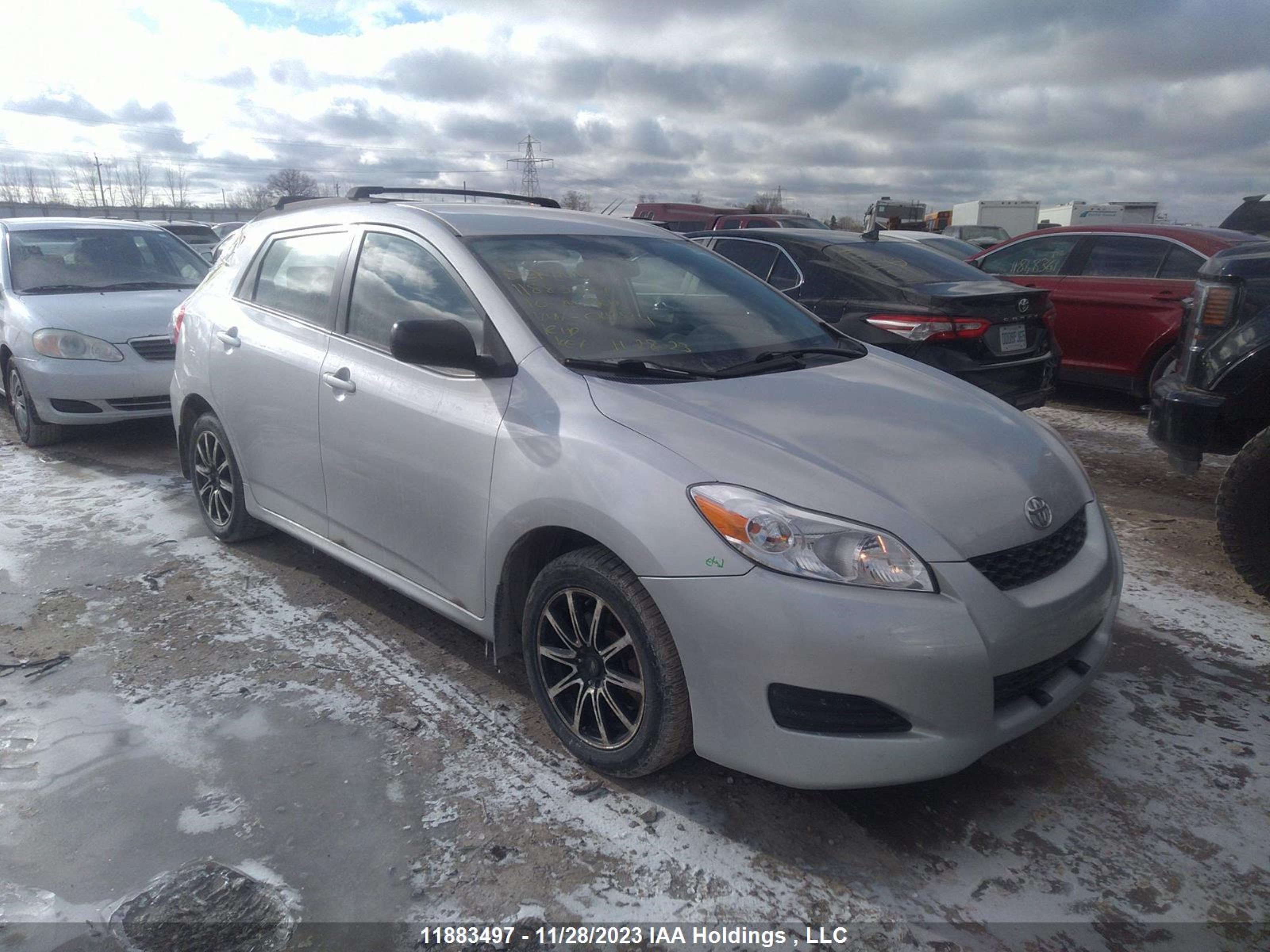 toyota matrix 2010 2t1le4eexac014814