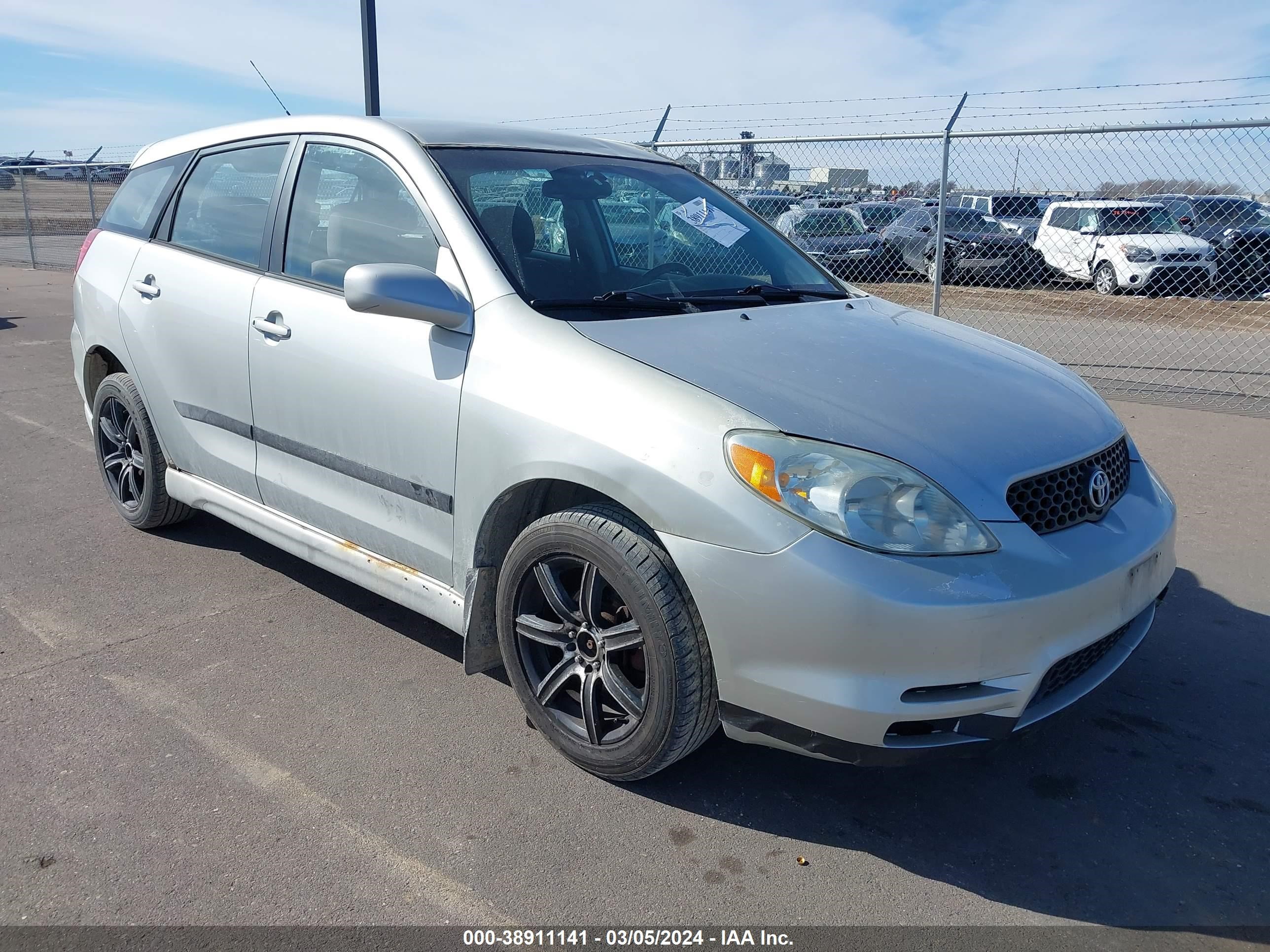 toyota matrix 2003 2t1lr32e23c012223