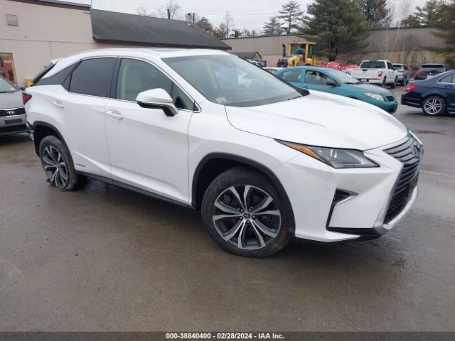 lexus rx 450h 2019 2t2bgmca7kc040791