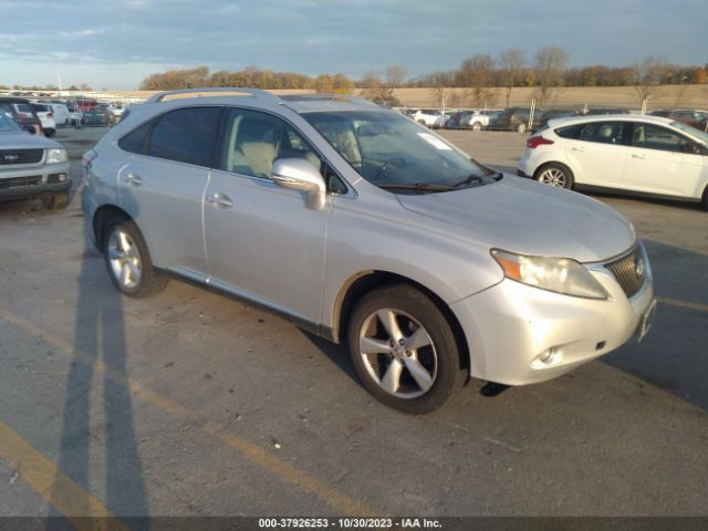 lexus rx 350 2010 2t2bk1ba9ac062952