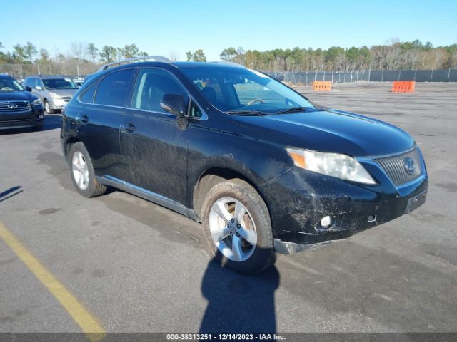 lexus rx 350 2010 2t2bk1baxac022282