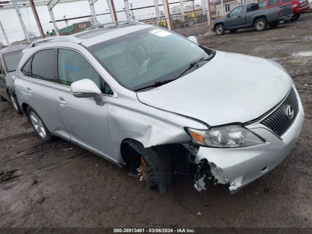 lexus rx 350 2010 2t2bk1baxac032990