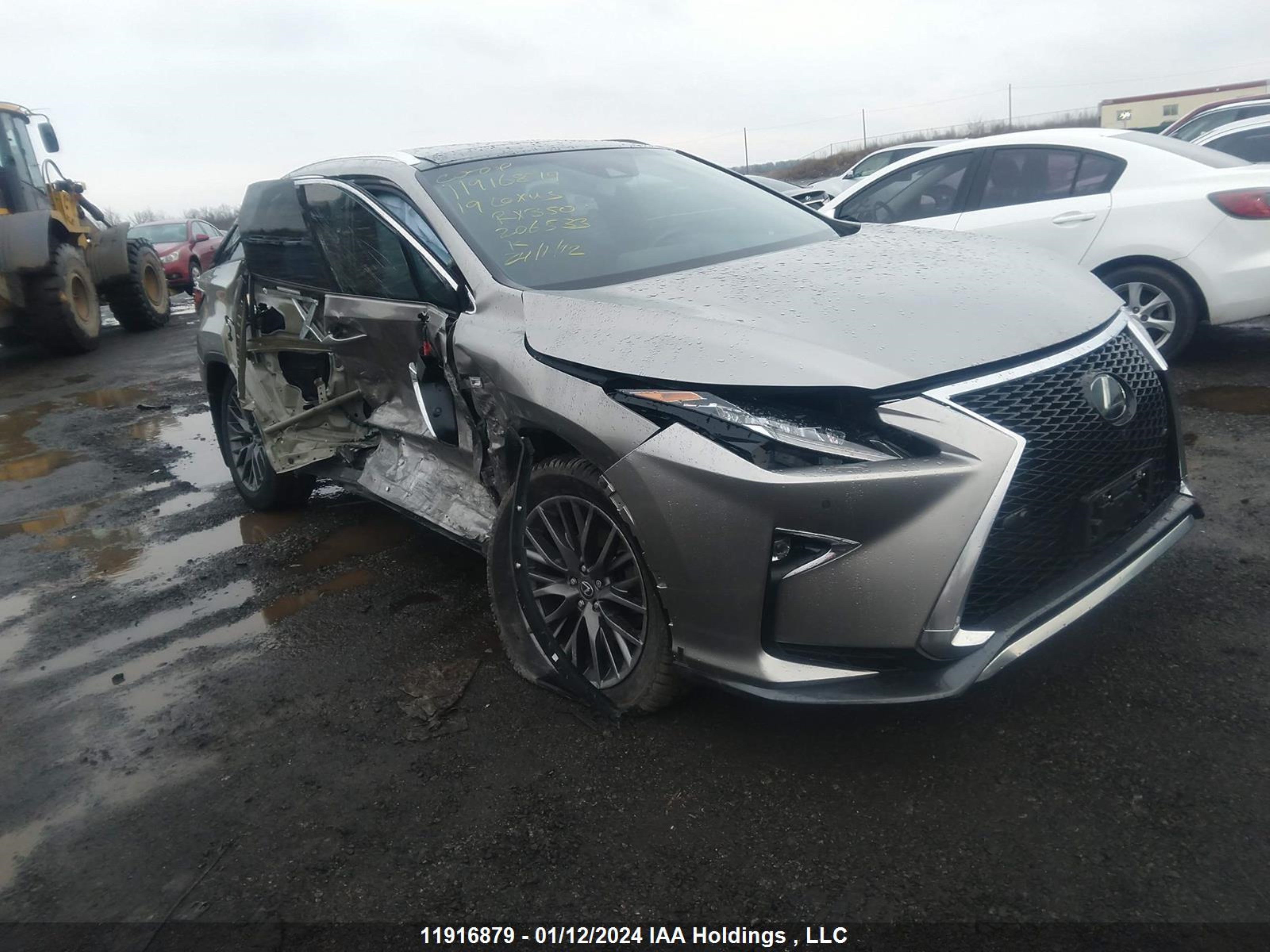 lexus rx 2019 2t2bzmca2kc206533