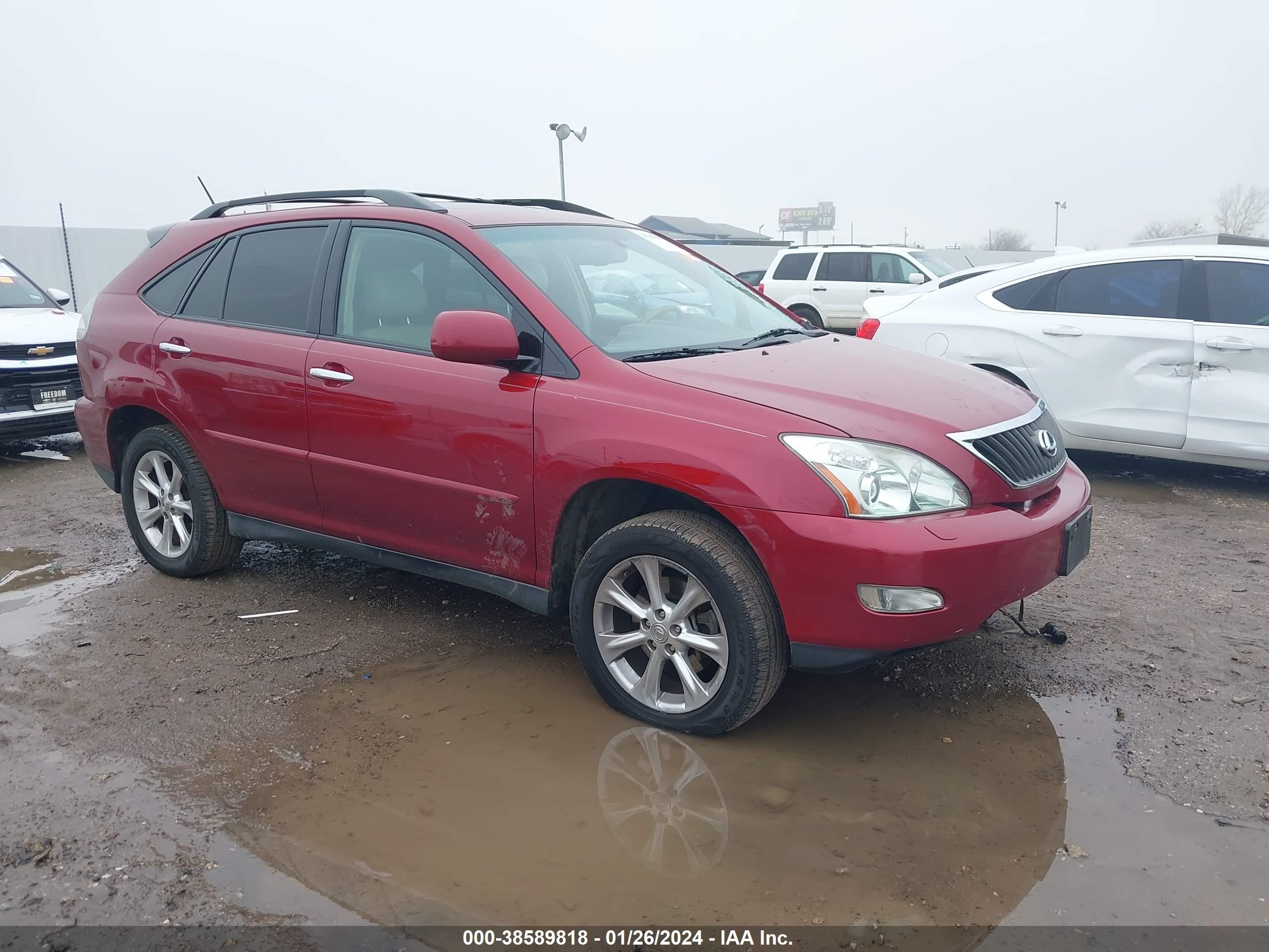 lexus rx 2009 2t2gk31u59c073911