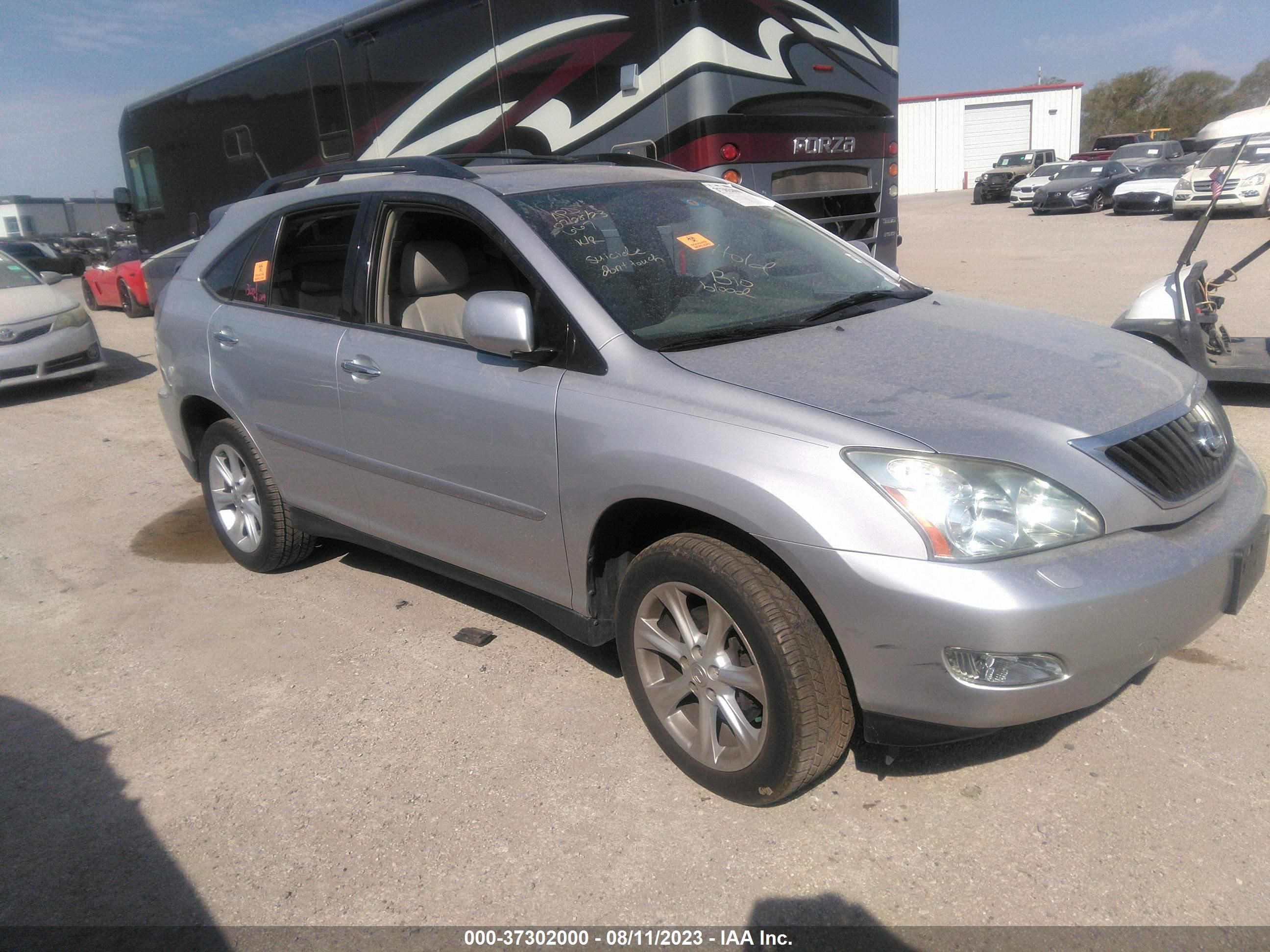 lexus rx 2009 2t2gk31u89c075829