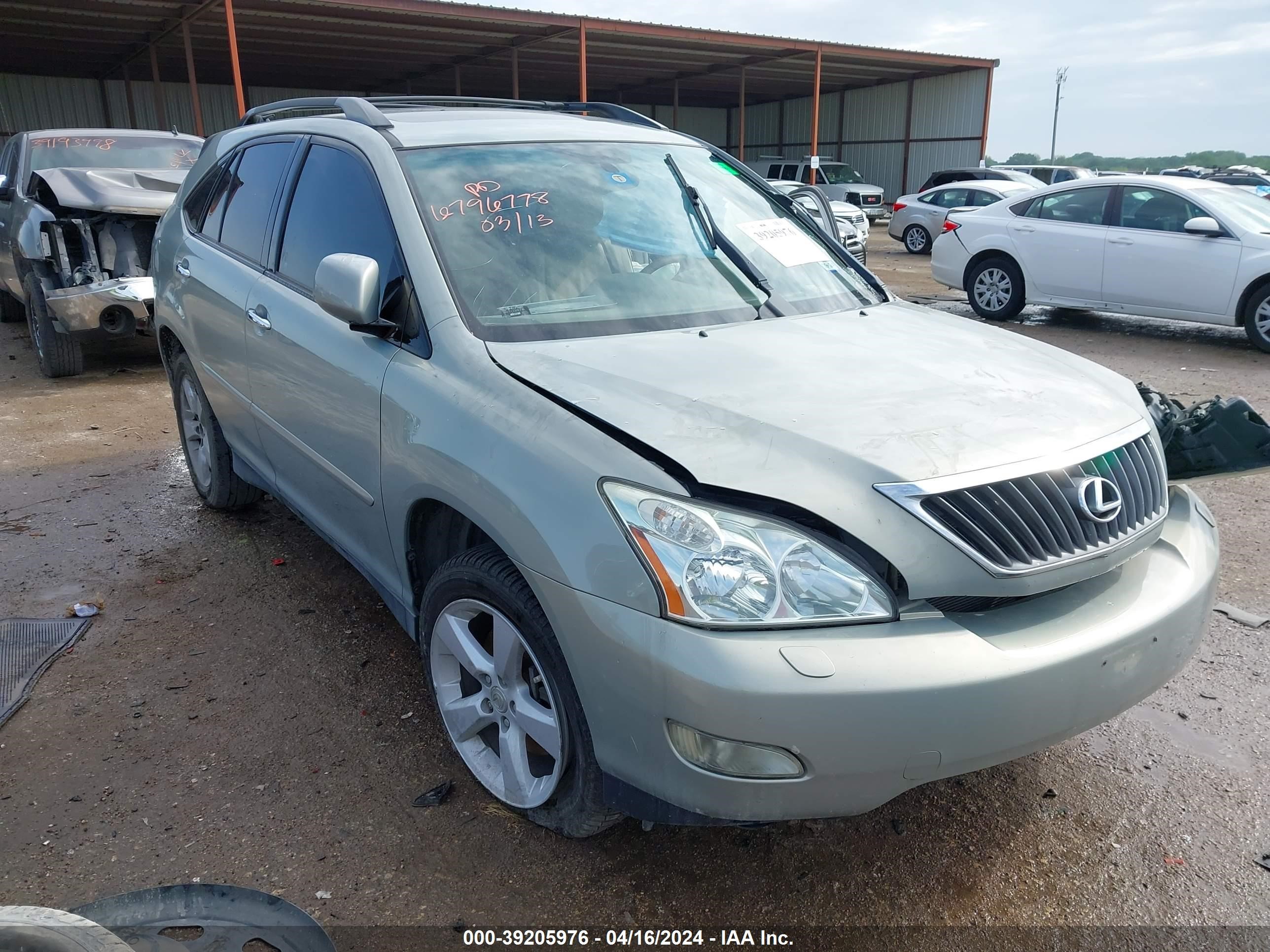 lexus rx 2008 2t2gk31ux8c054608