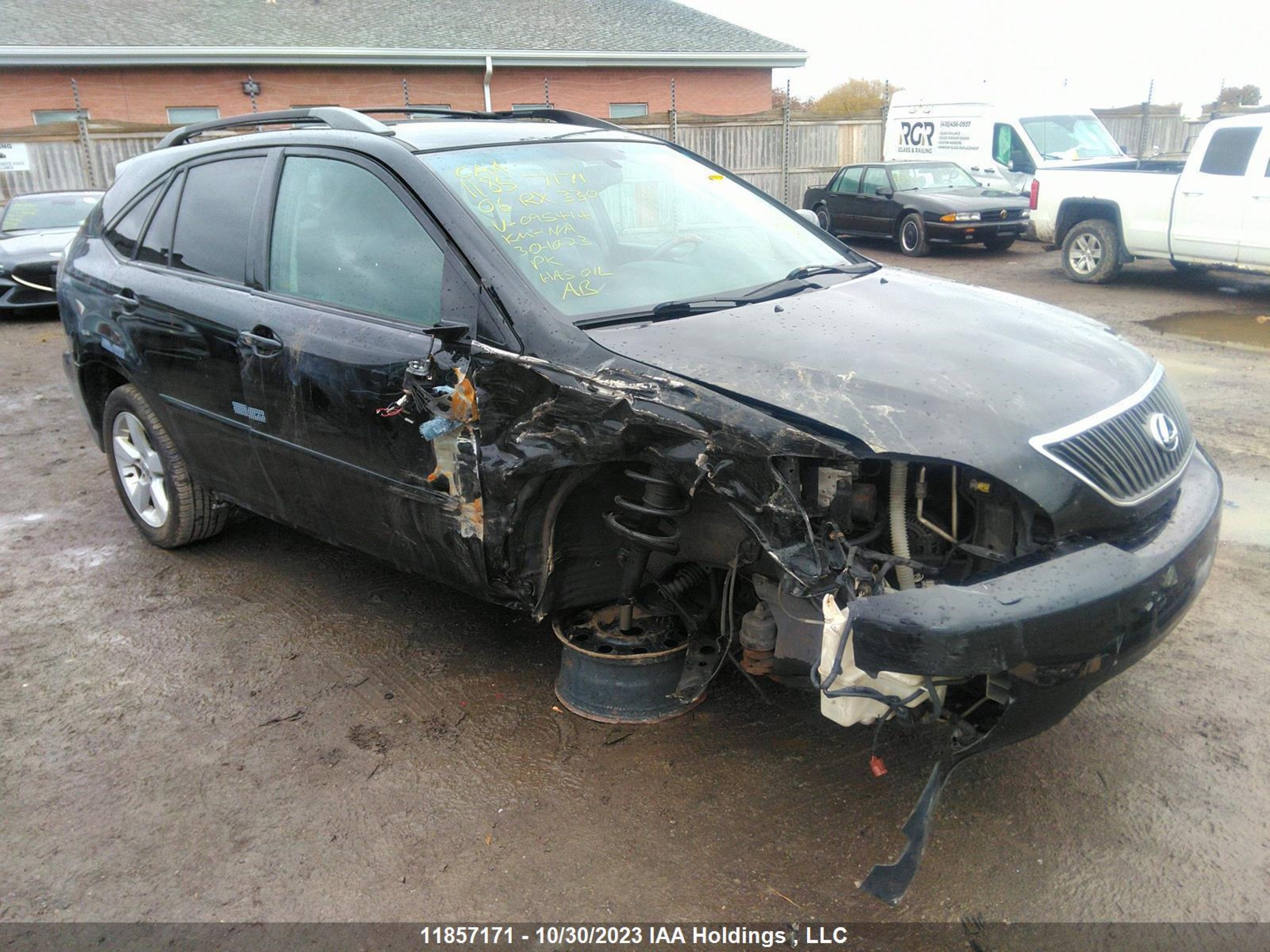 lexus rx 2006 2t2ha31u96c095414