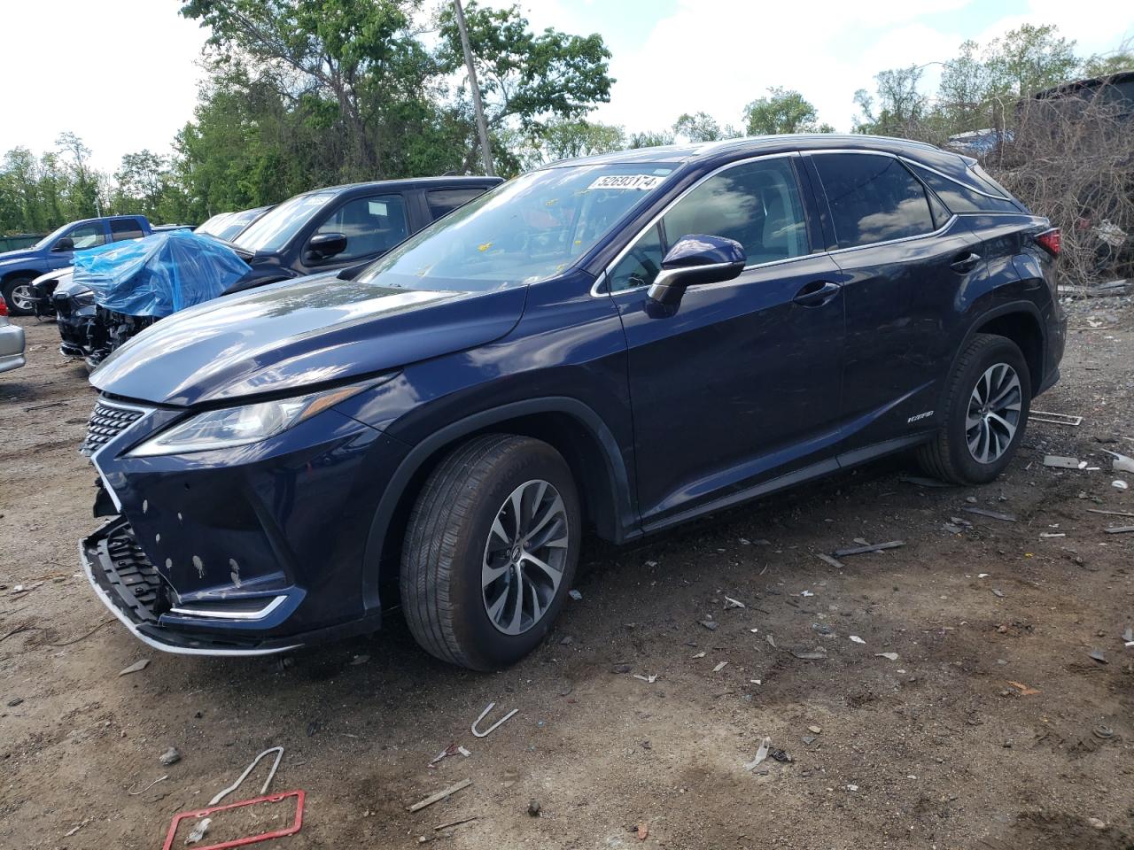 lexus rx 2021 2t2hgmda3mc064405