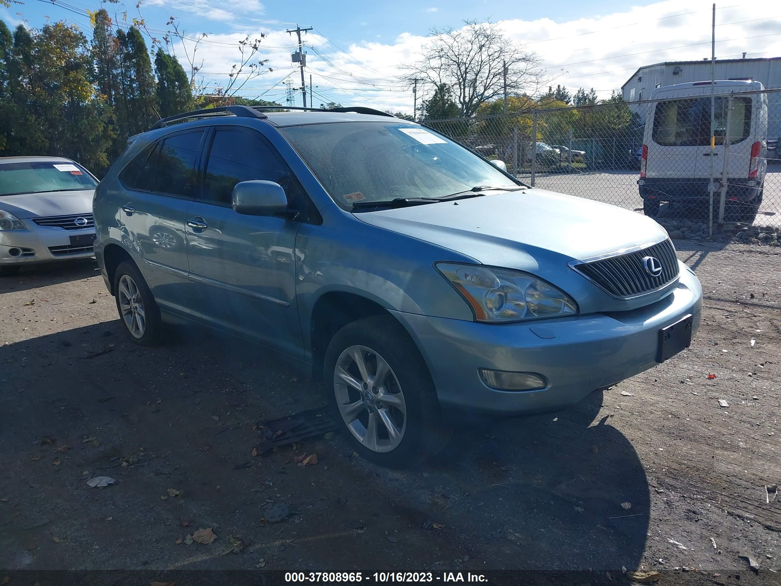 lexus rx 2009 2t2hk31u09c122968