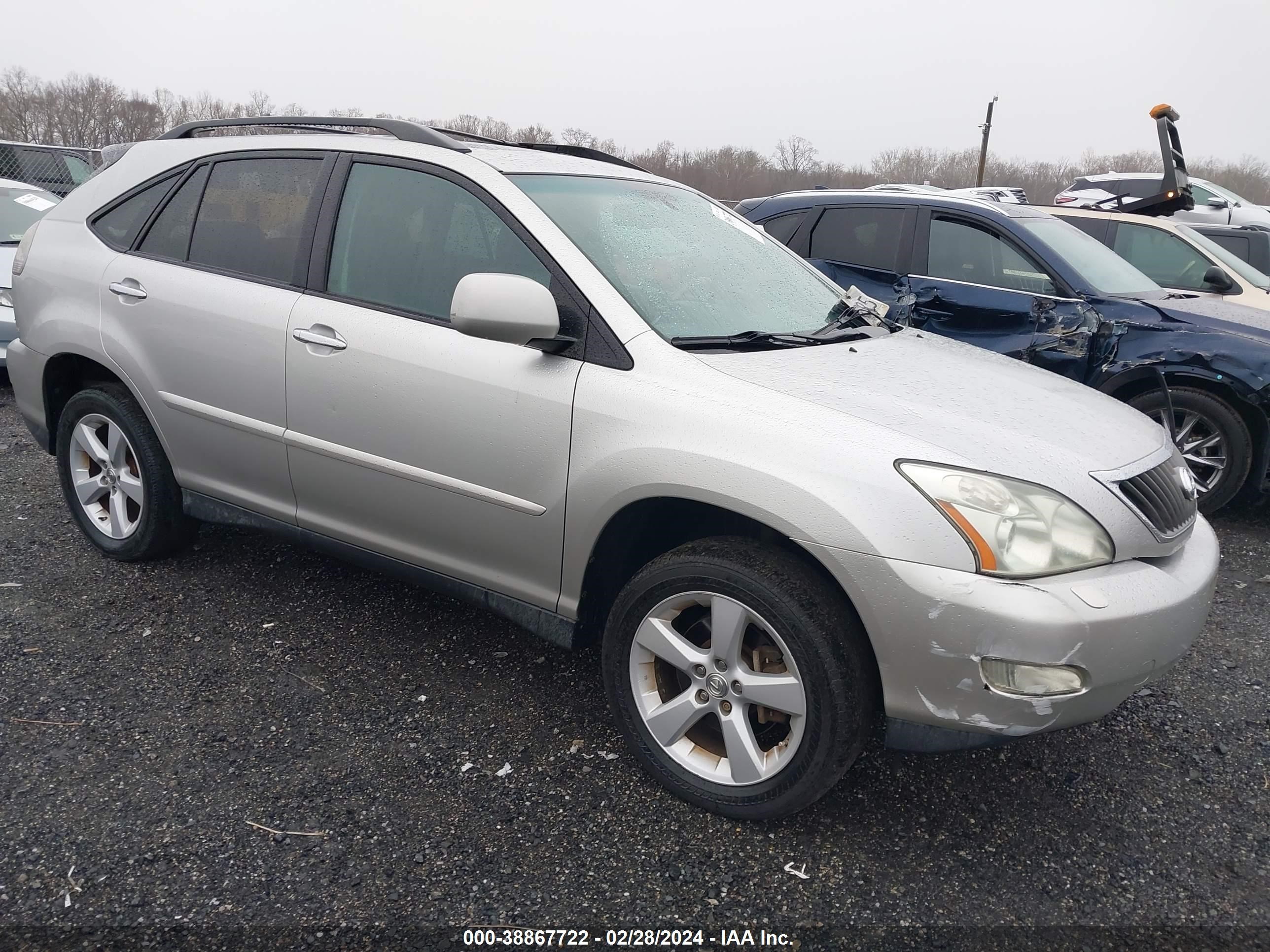 lexus rx 2008 2t2hk31u18c048278