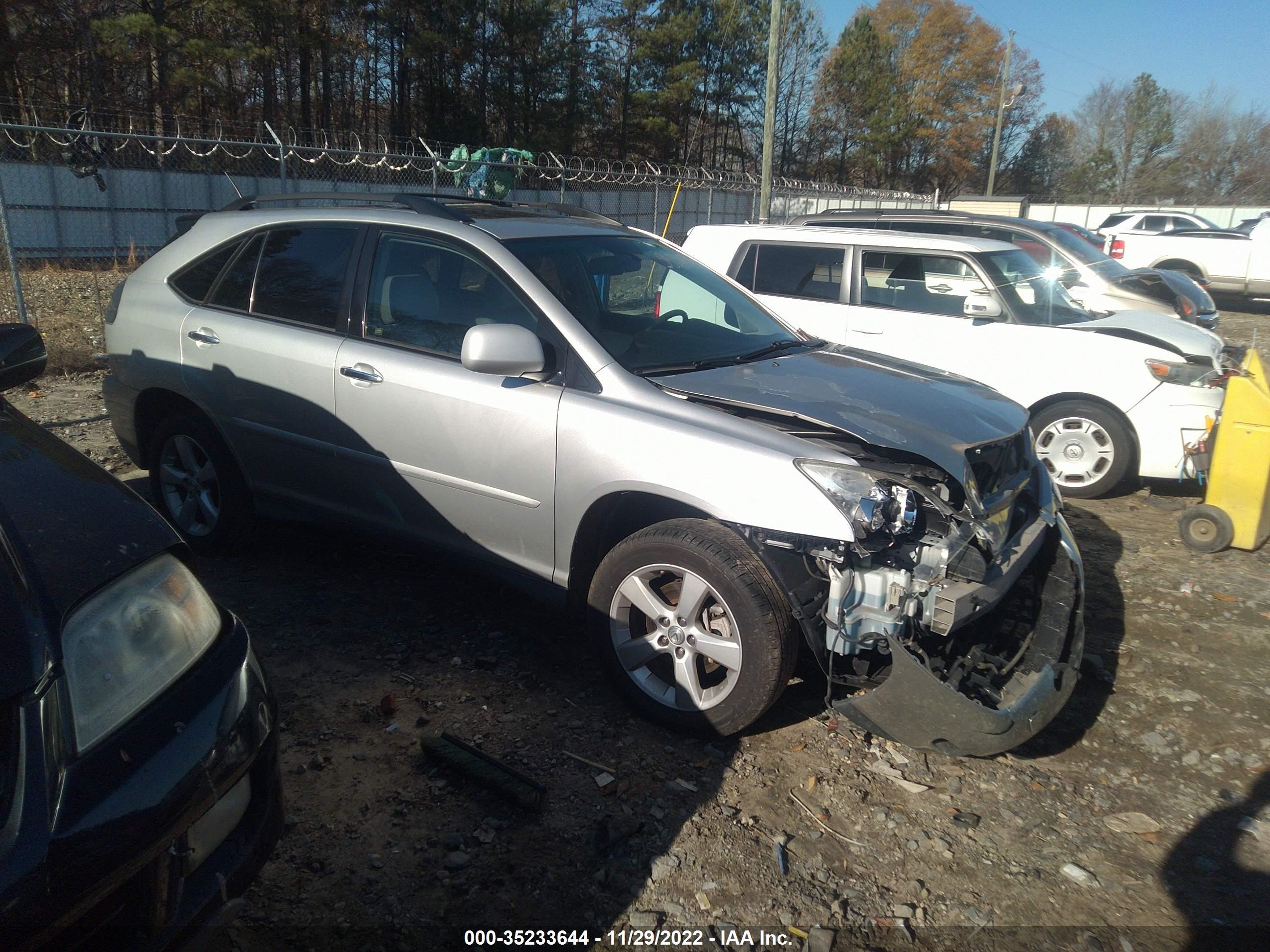 lexus rx 2008 2t2hk31u18c054081