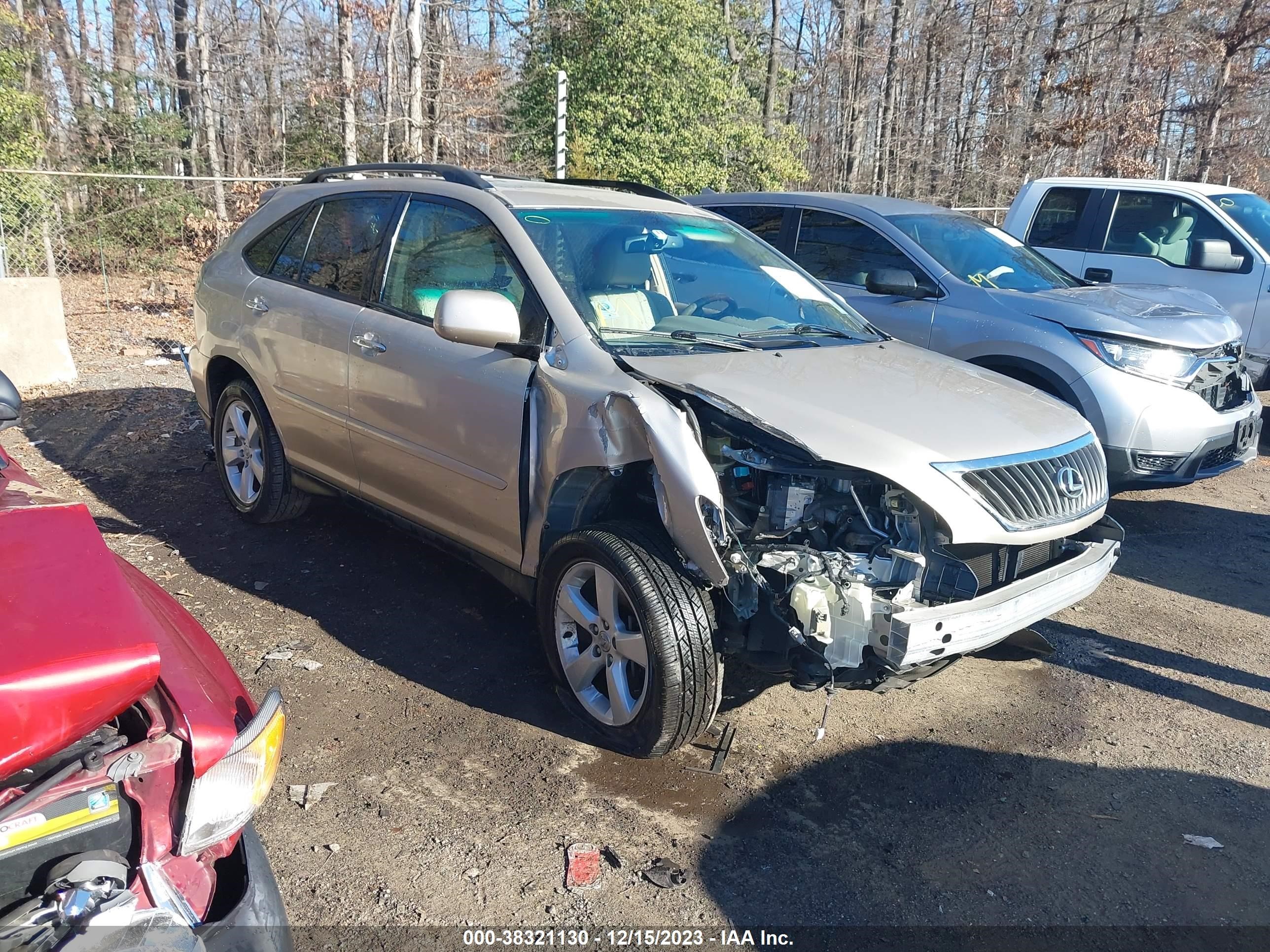 lexus rx 2008 2t2hk31u18c059586