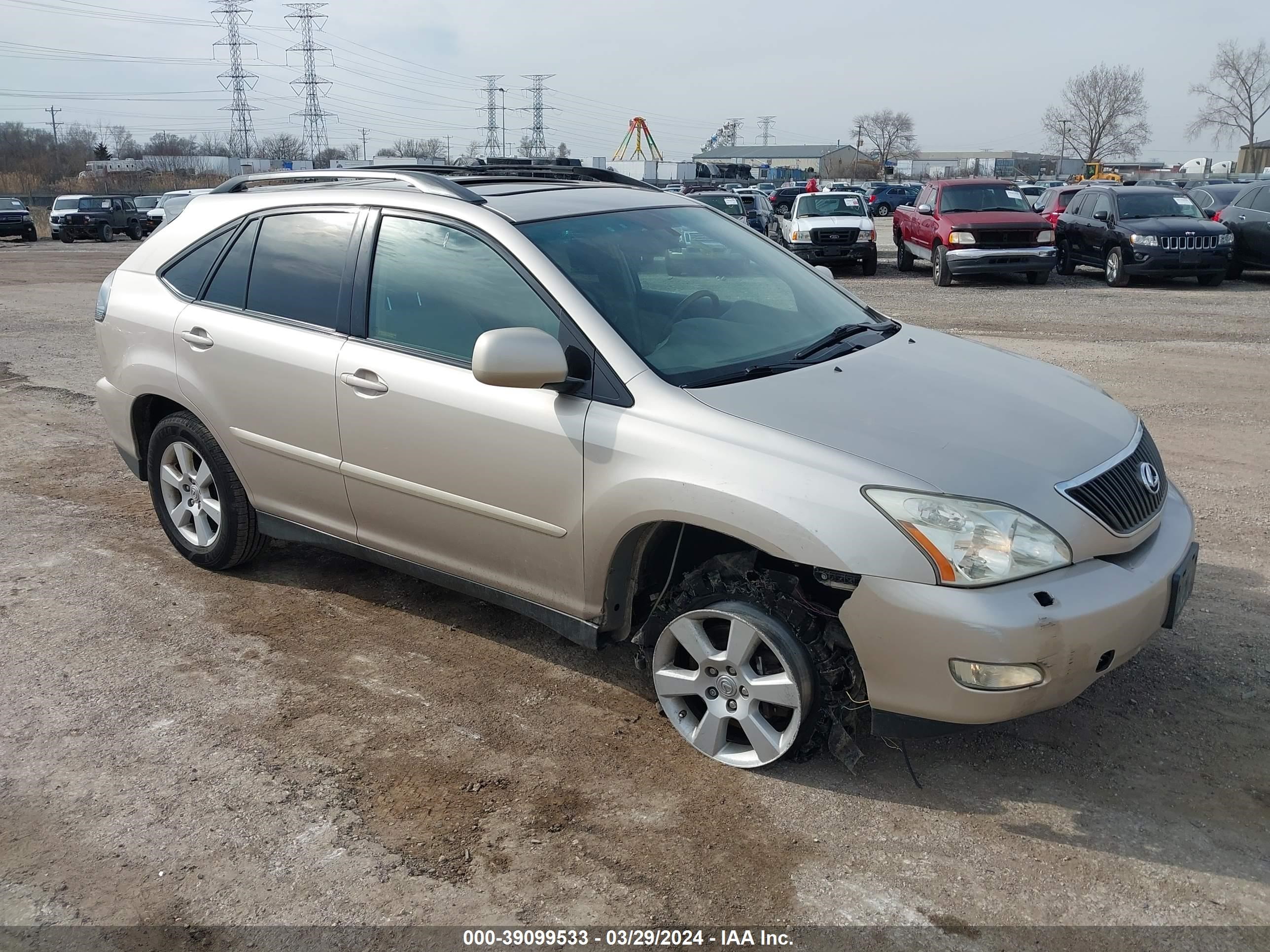 lexus rx 2007 2t2hk31u27c005616