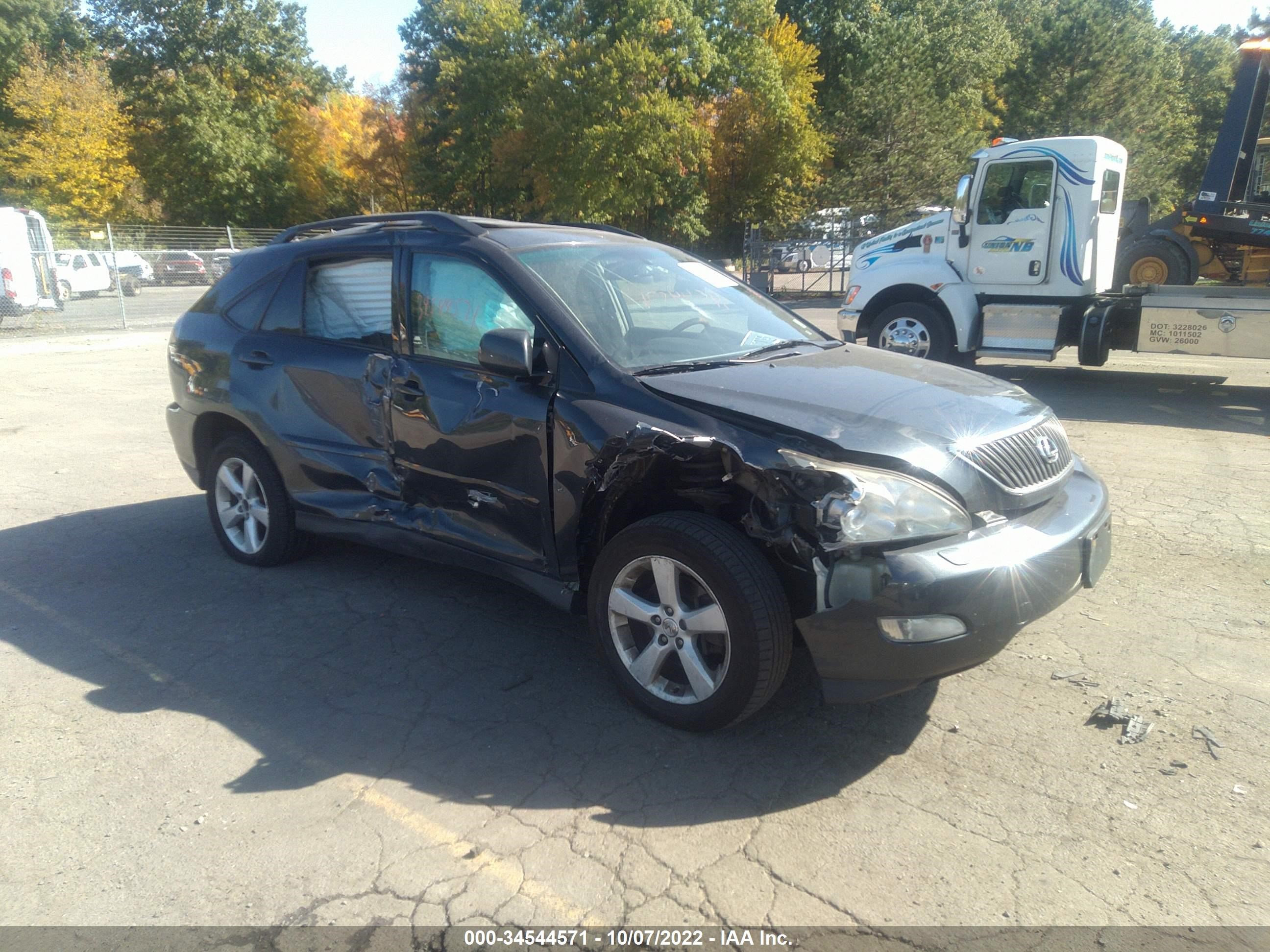 lexus rx 2007 2t2hk31u37c037426