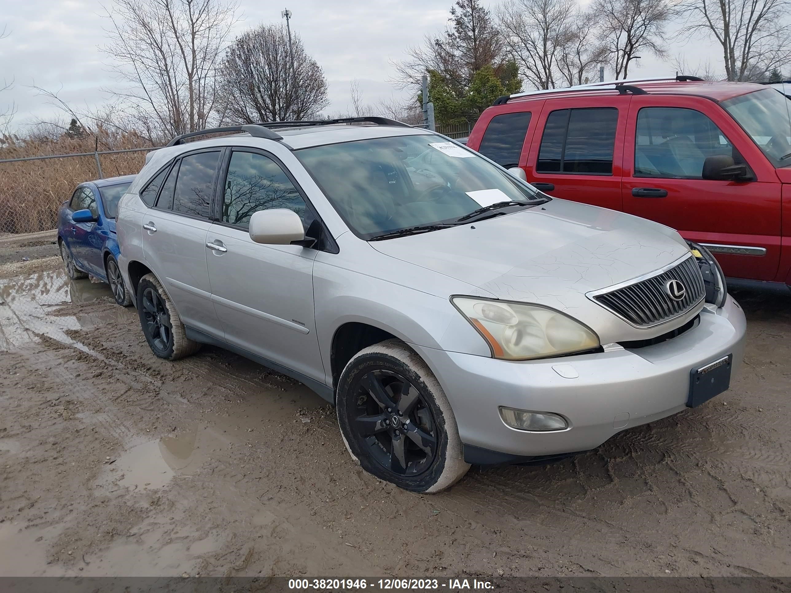 lexus rx 2007 2t2hk31u37c045638