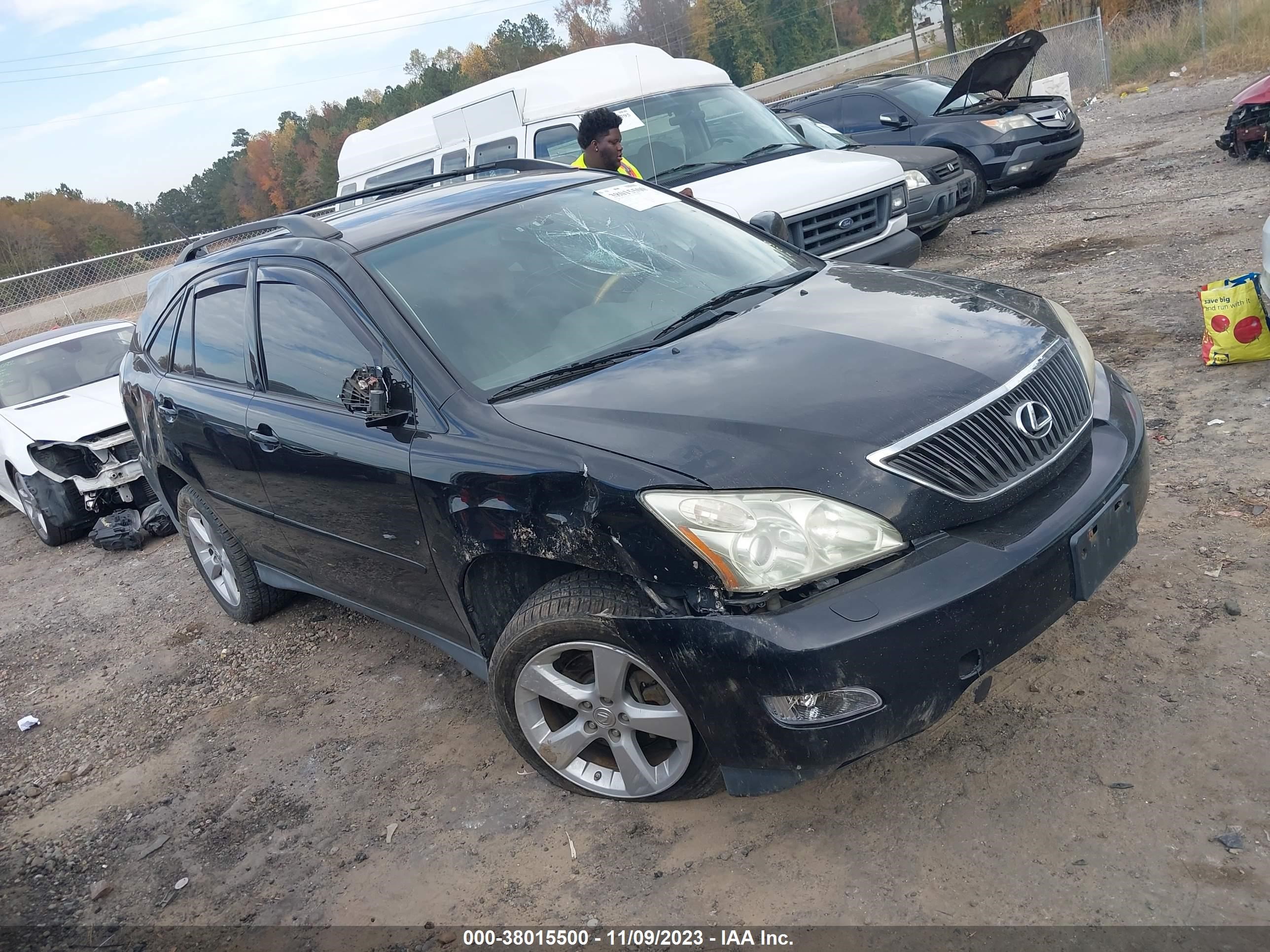 lexus rx 2007 2t2hk31u57c045625