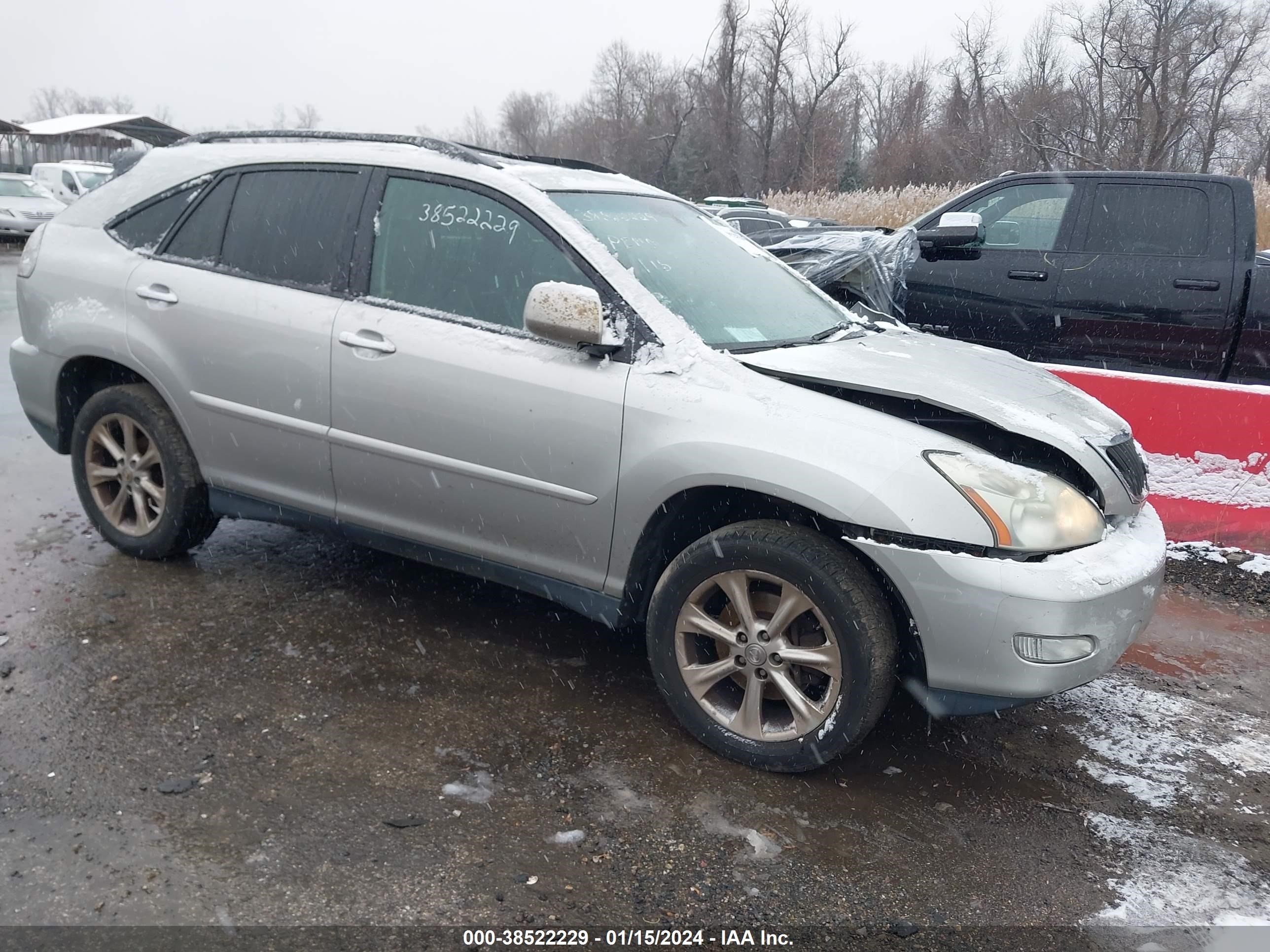 lexus rx 2008 2t2hk31u58c069666