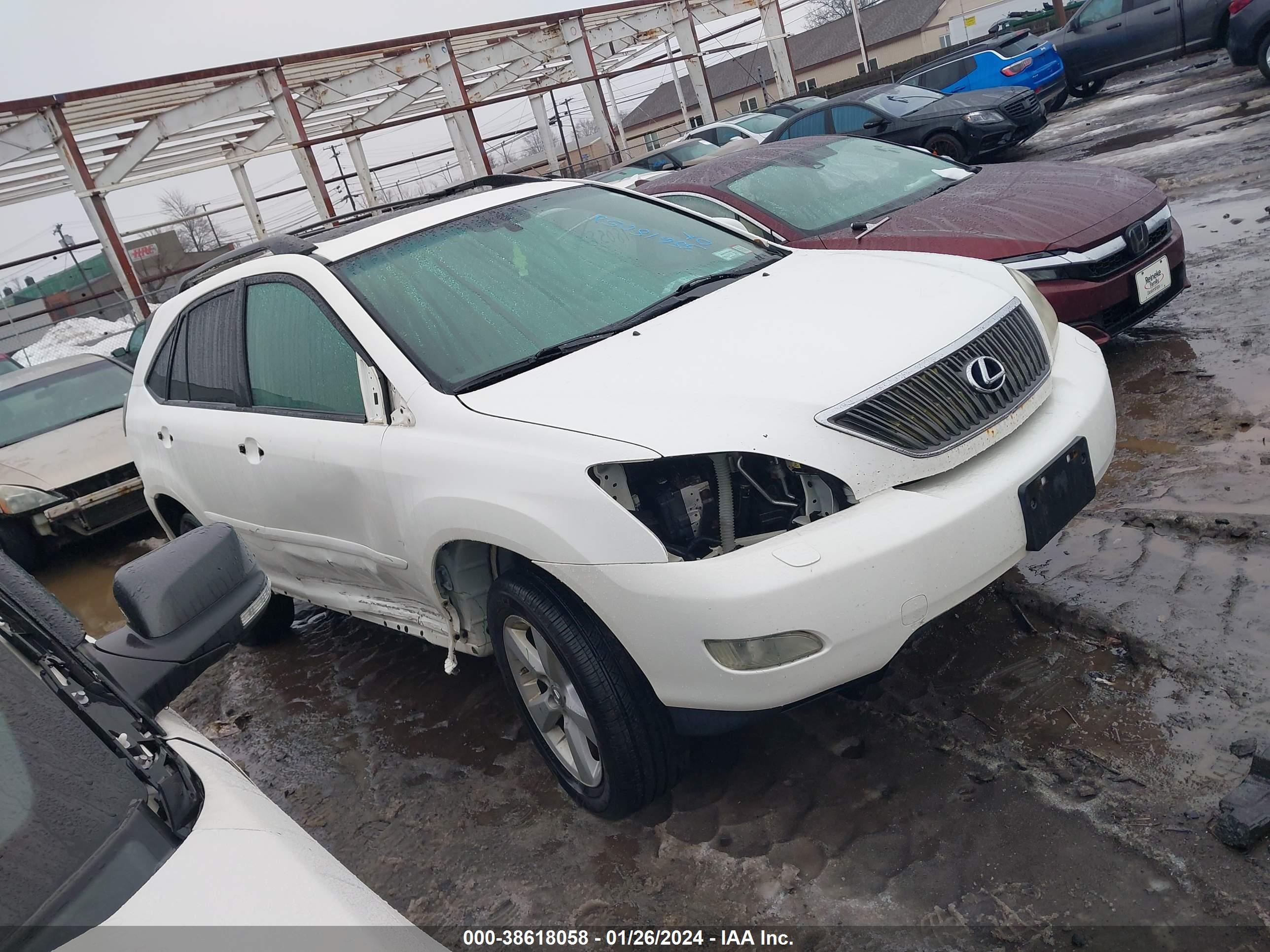 lexus rx 2007 2t2hk31u67c019535