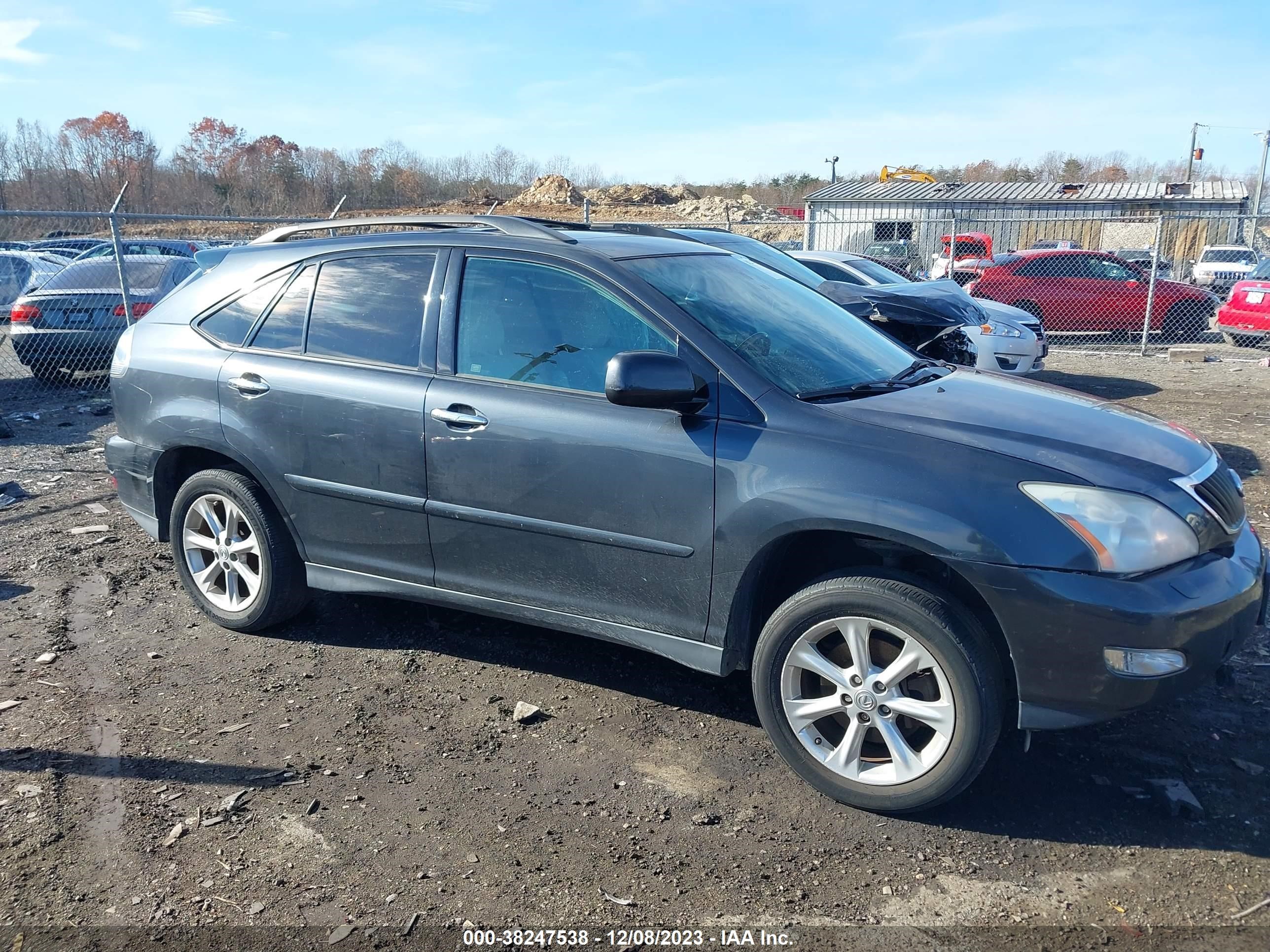 lexus rx 2009 2t2hk31u69c110081