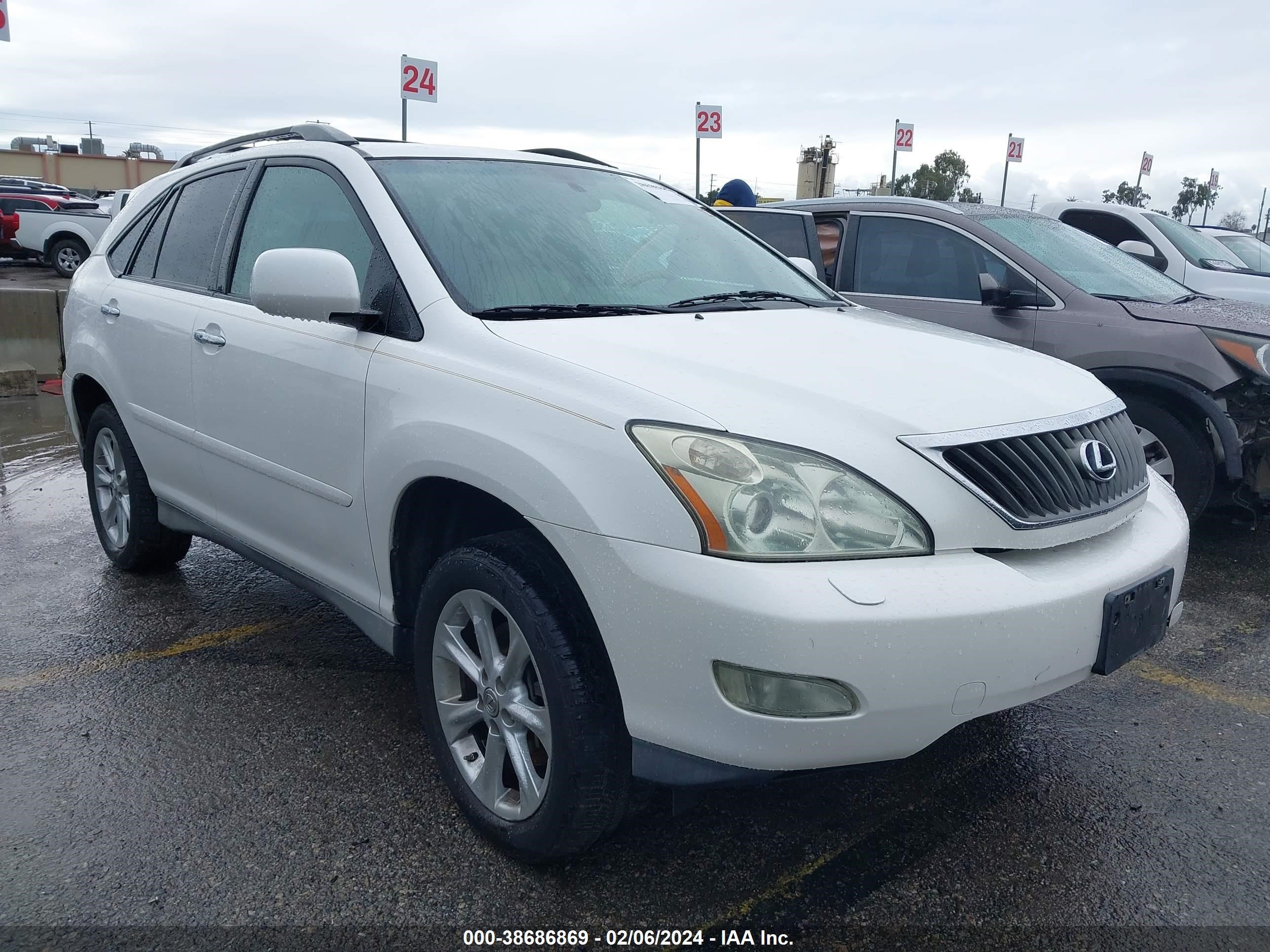 lexus rx 2008 2t2hk31u78c050195