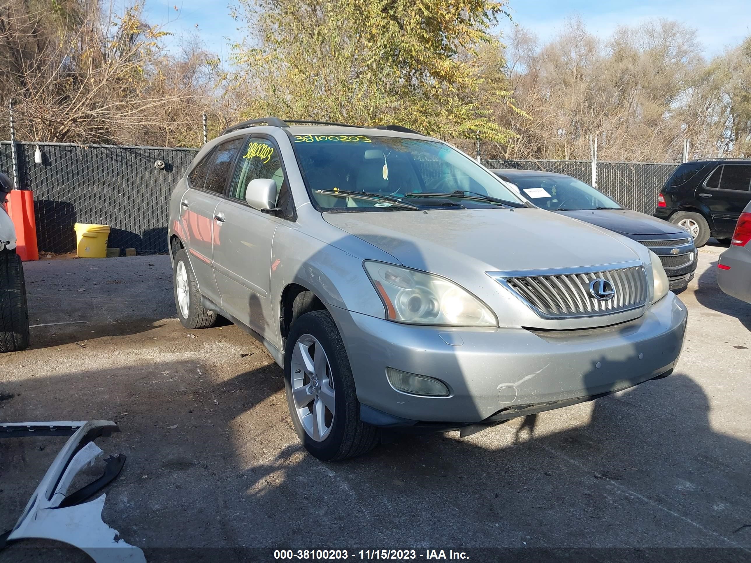 lexus rx 2008 2t2hk31u78c052657