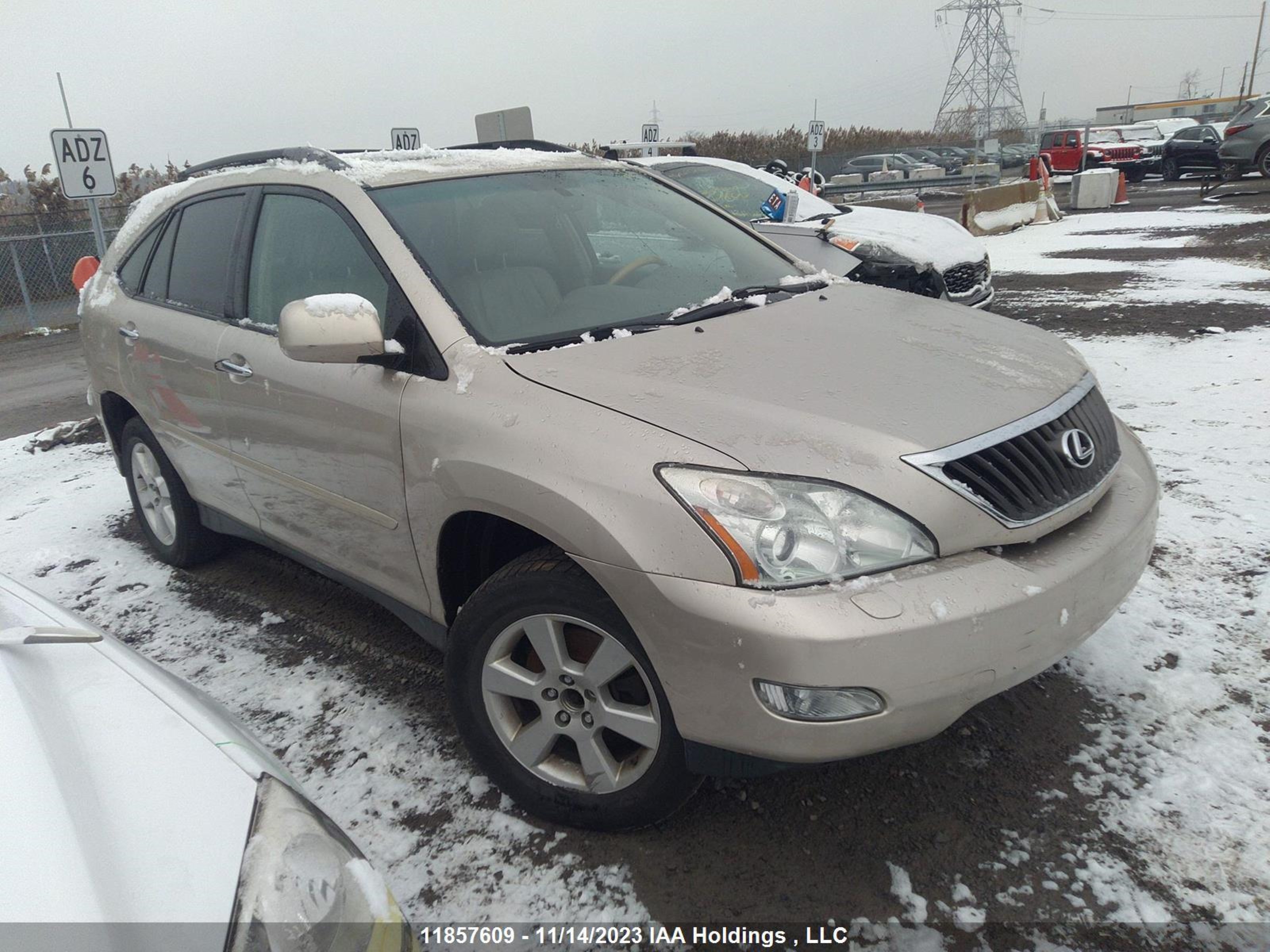 lexus rx 2008 2t2hk31u78c070480