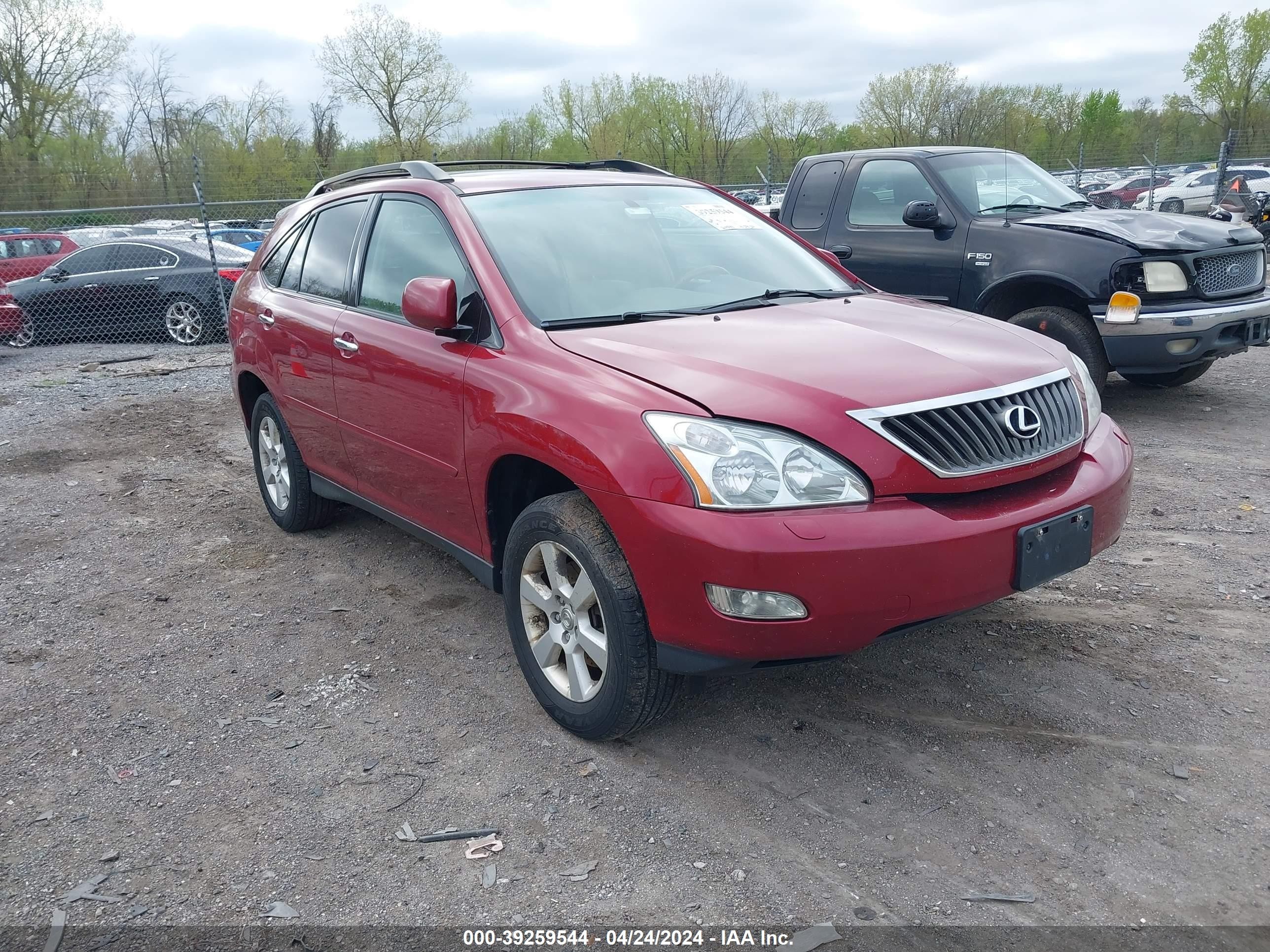 lexus rx 2009 2t2hk31u79c116553