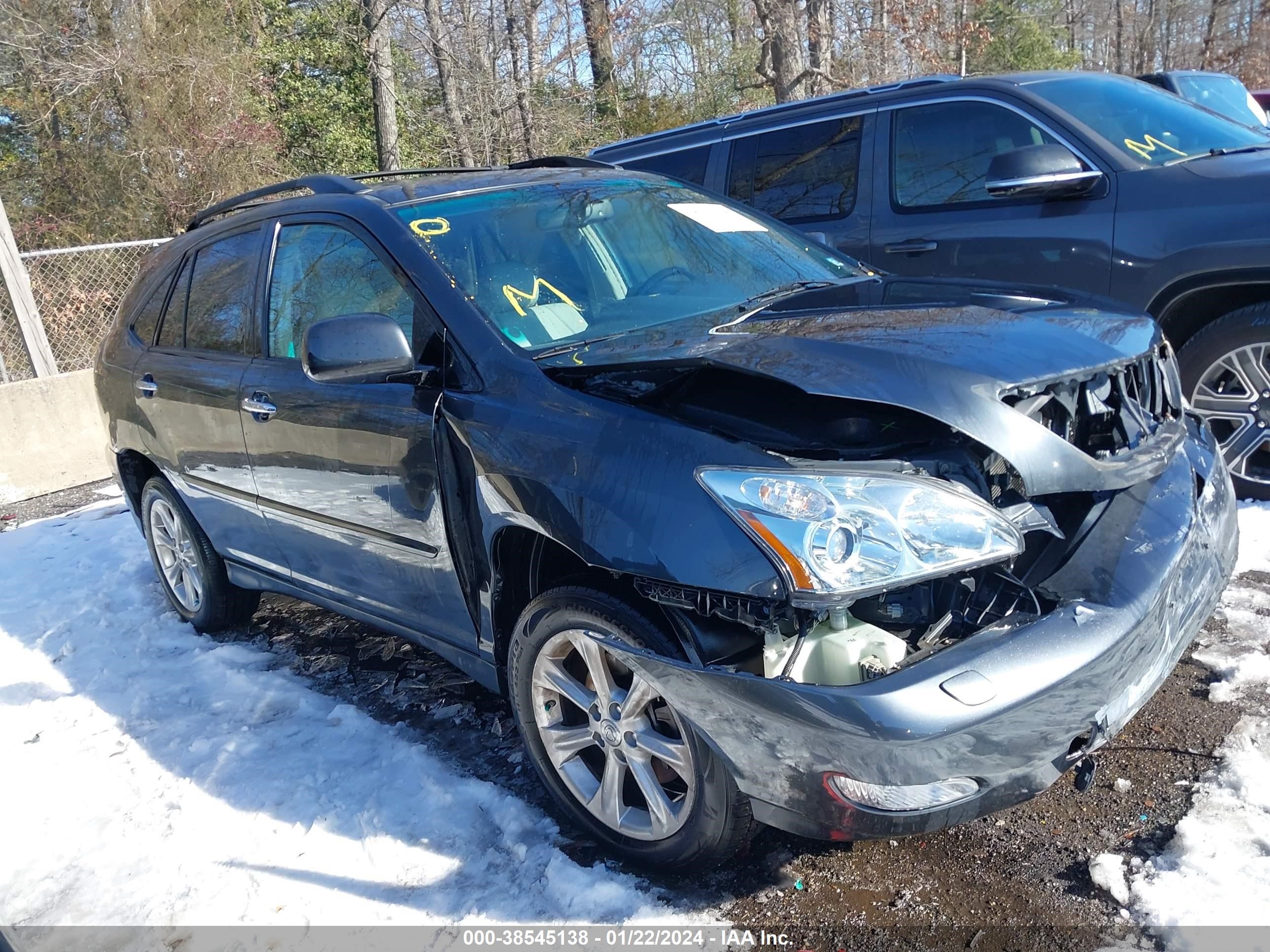 lexus rx 2009 2t2hk31u79c124037