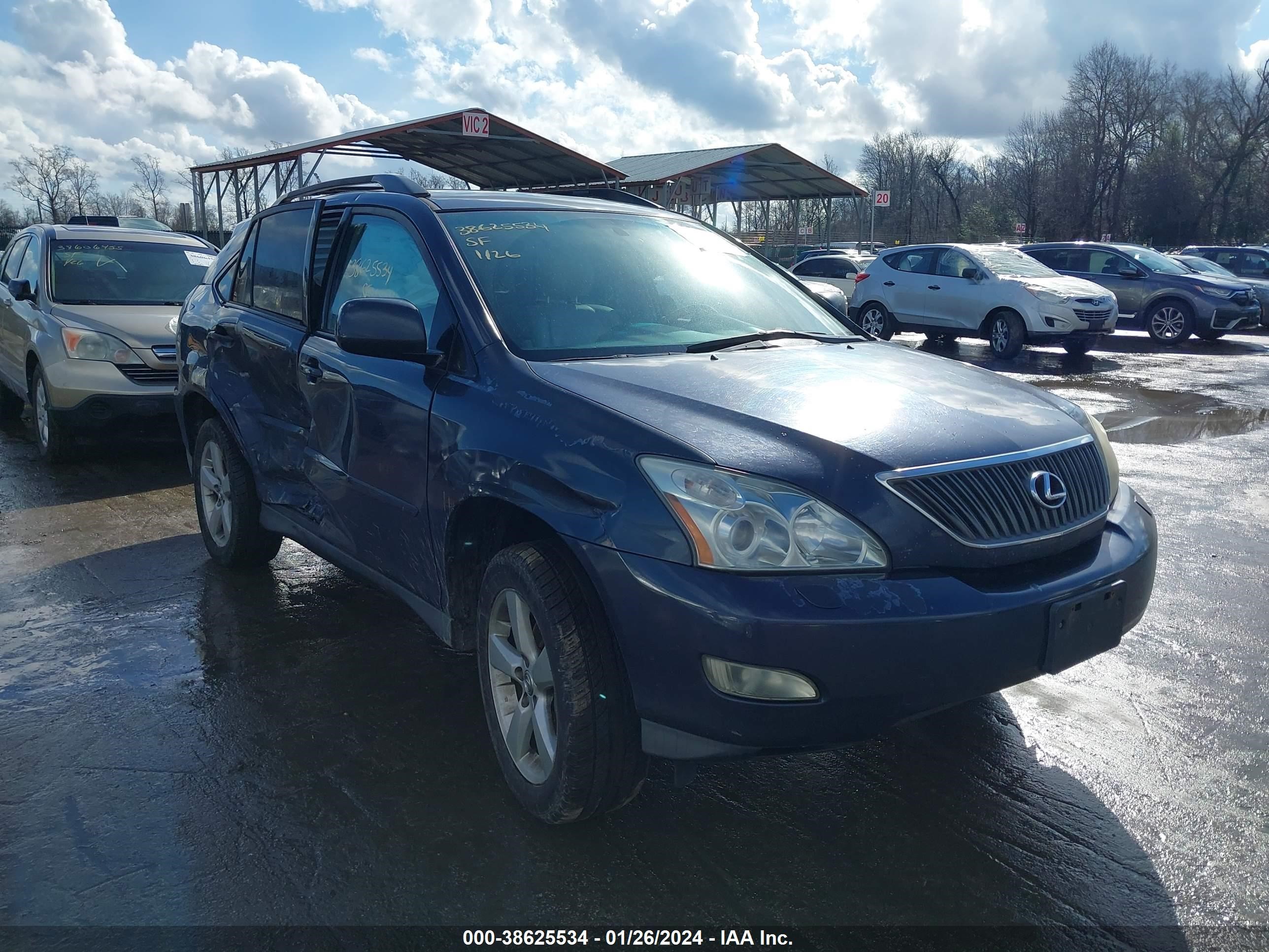 lexus rx 2007 2t2hk31u87c036952