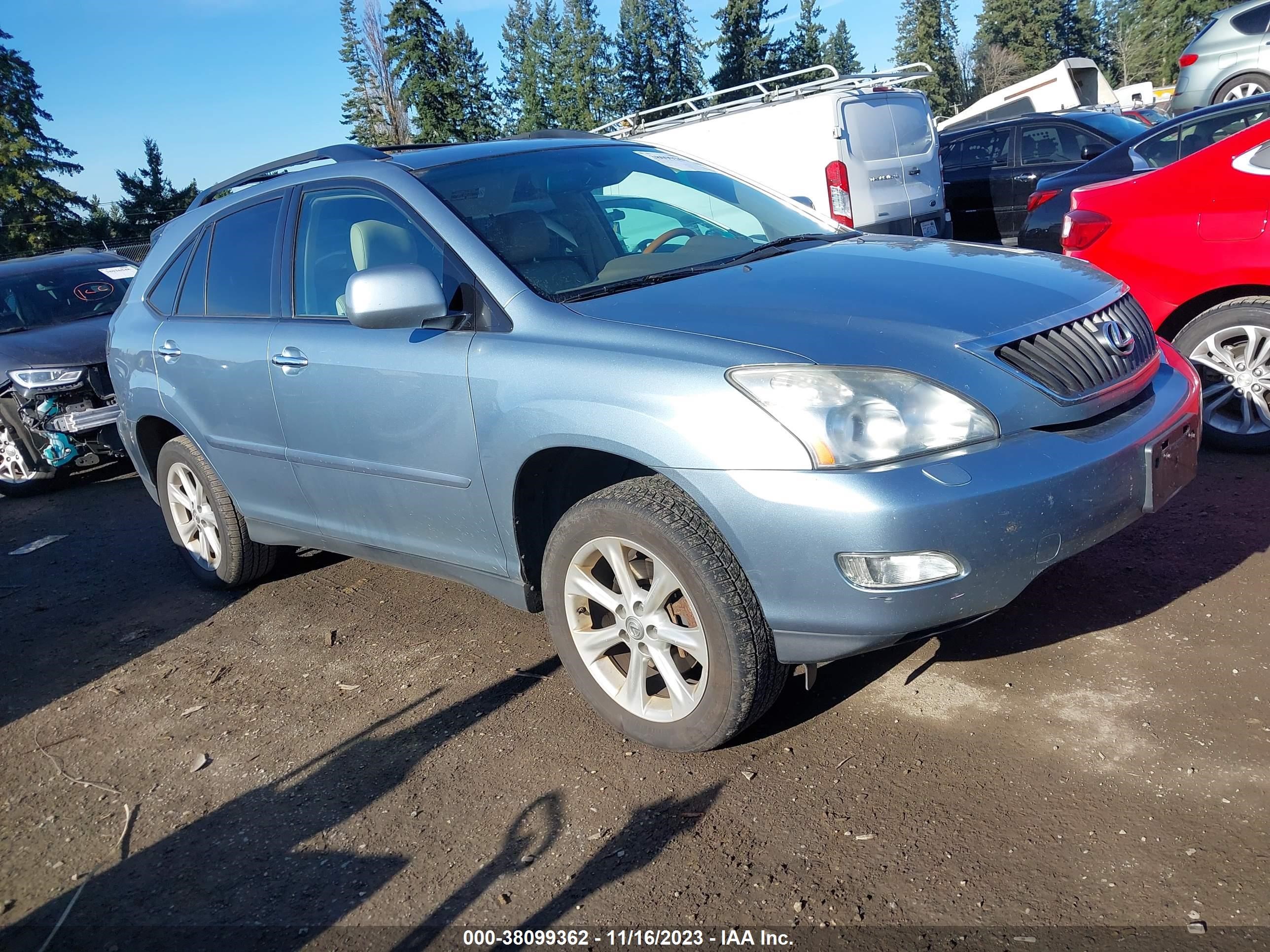 lexus rx 2009 2t2hk31u99c097990