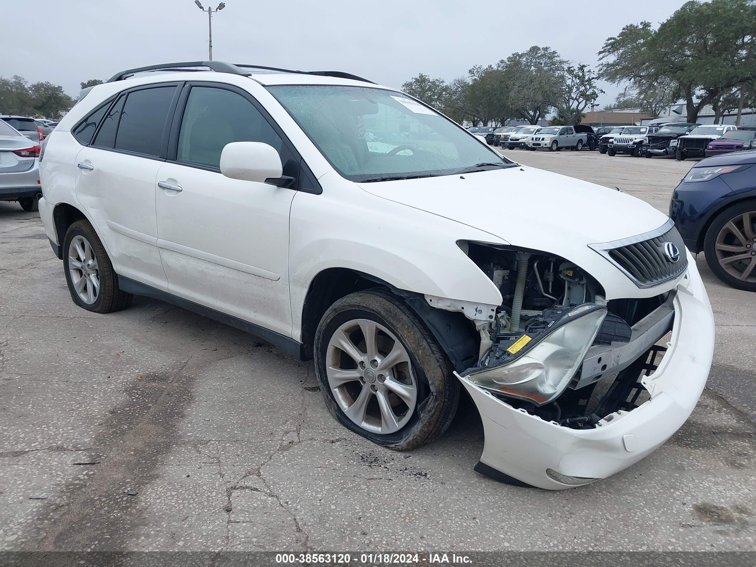 lexus rx 2008 2t2hk31ux8c077794