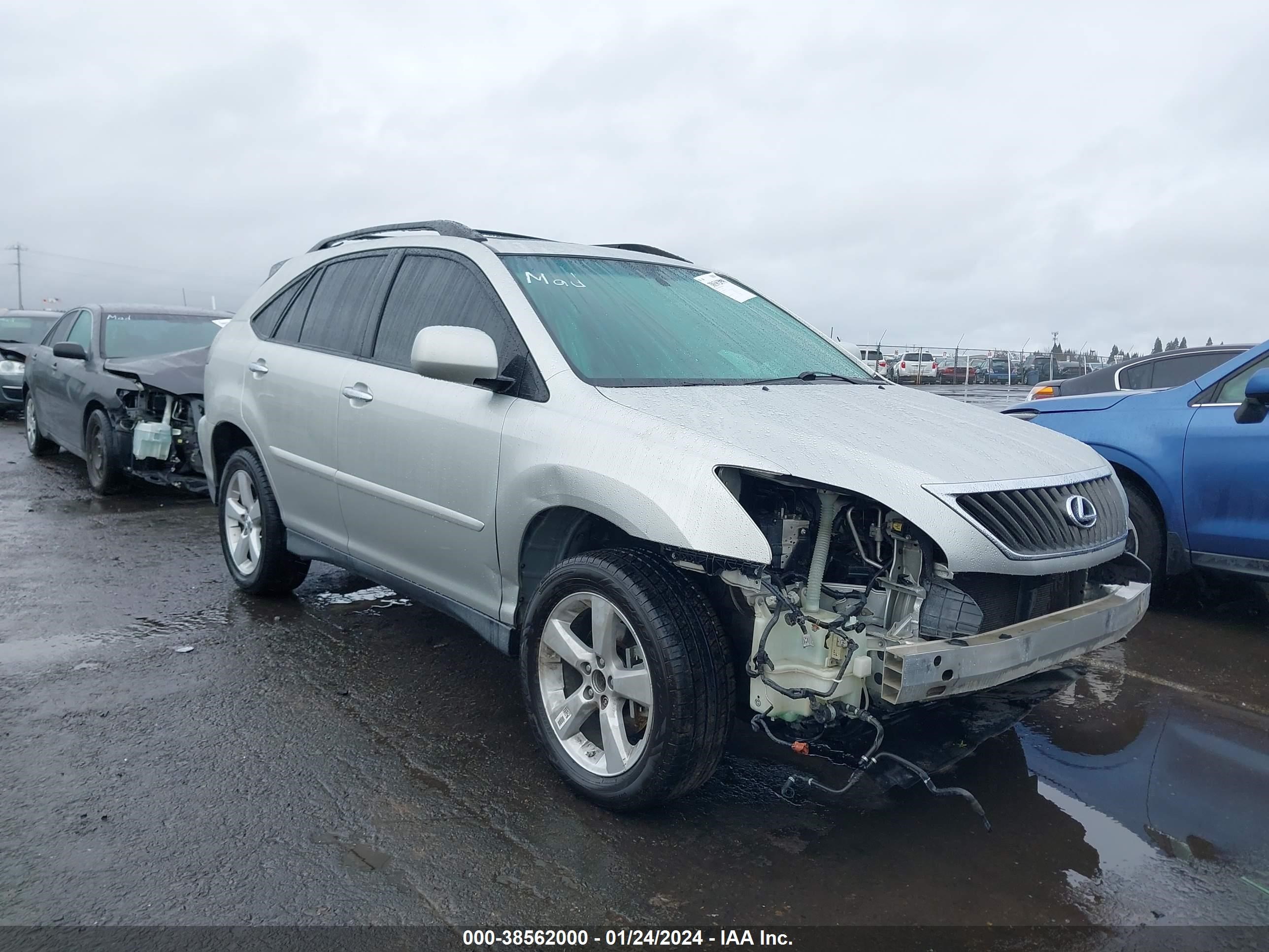 lexus rx 2008 2t2hk31ux8c094319