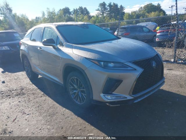 lexus rx 2022 2t2szmda4nc354038