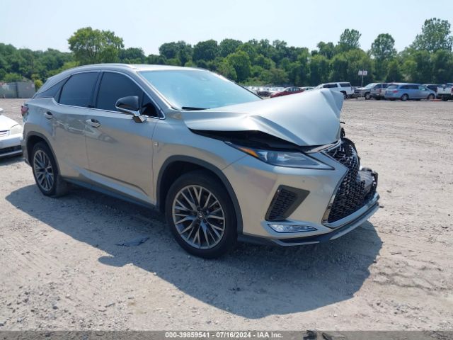 lexus rx 350 2022 2t2szmda9nc319785