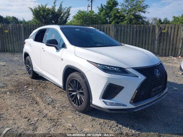 lexus rx 2020 2t2ygmda7lc052255