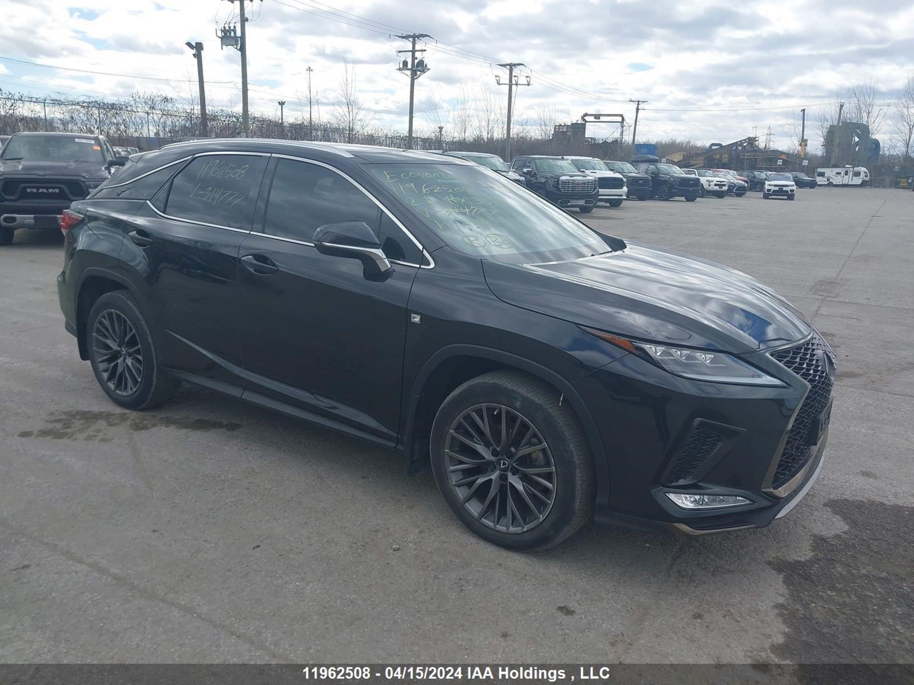 lexus rx 2022 2t2yzmda4nc314777