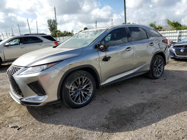 lexus rx 350 f-s 2022 2t2yzmda6nc318801