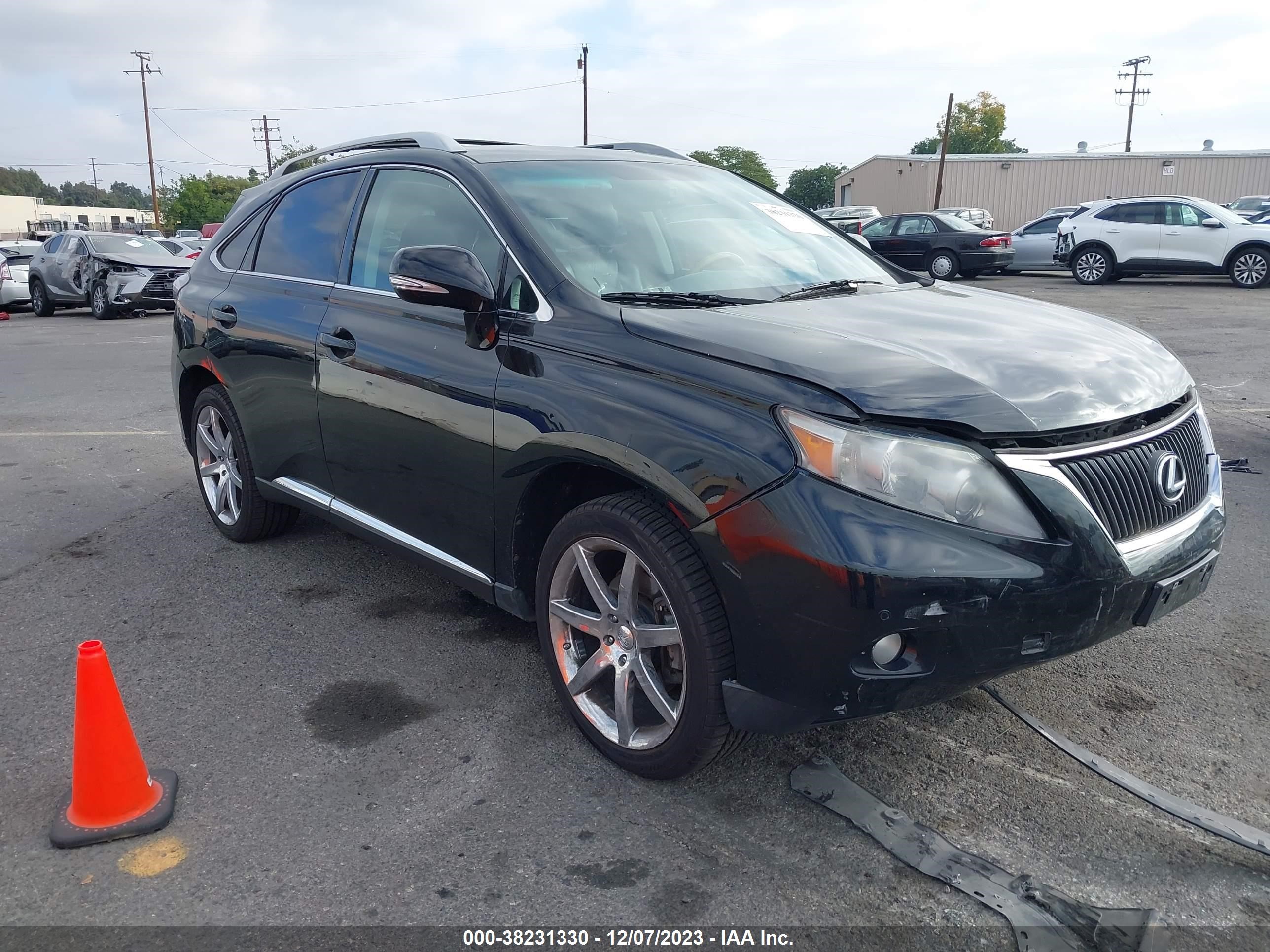 lexus rx 2010 2t2zk1ba4ac014659